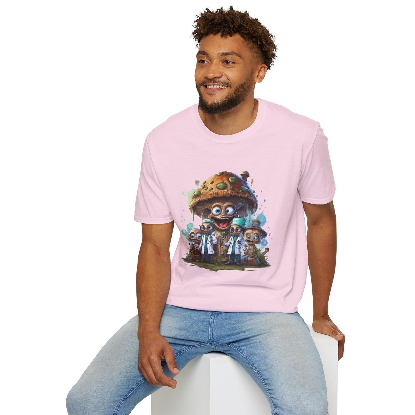 Mashroom Tee Shirt, Mashroom Shirt, Shirt with Funny Mashroom, Shirt with Fungus