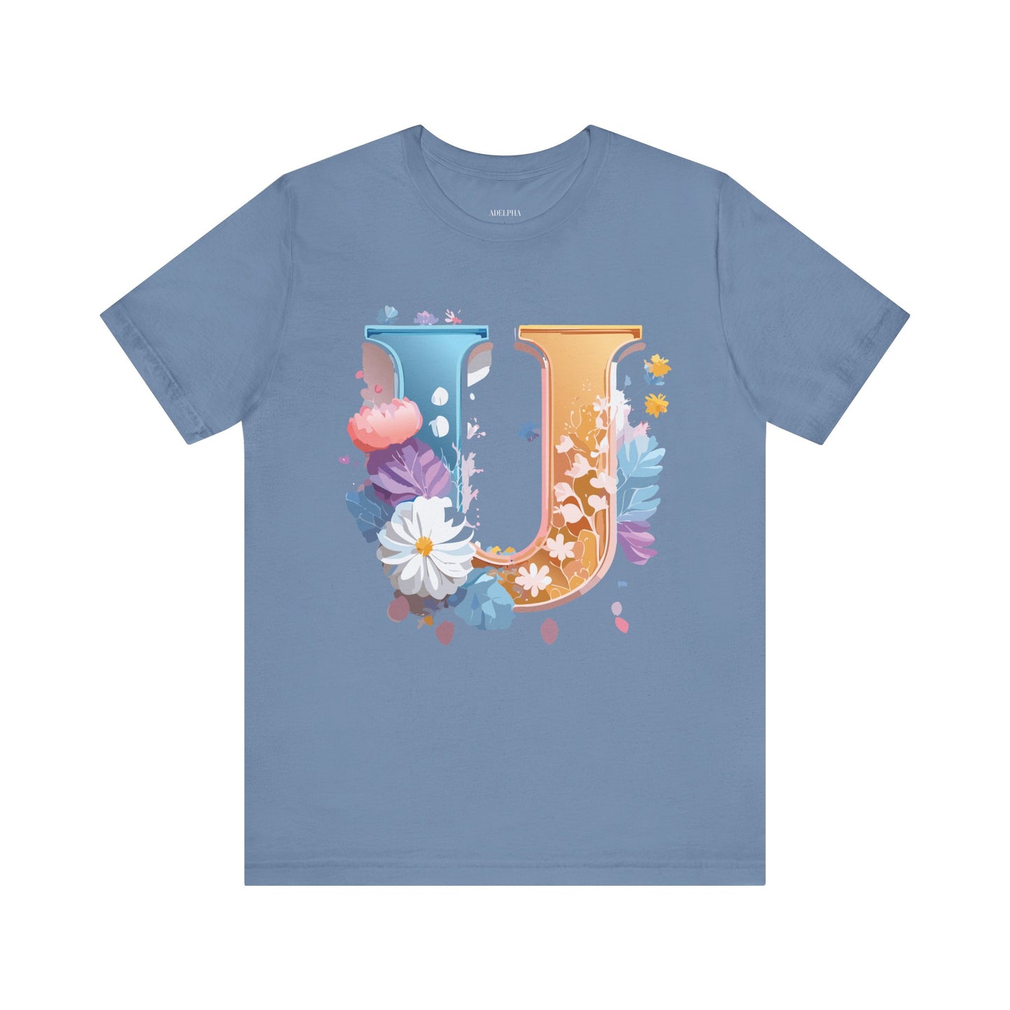 Letter Shirt, Letter U Shirt