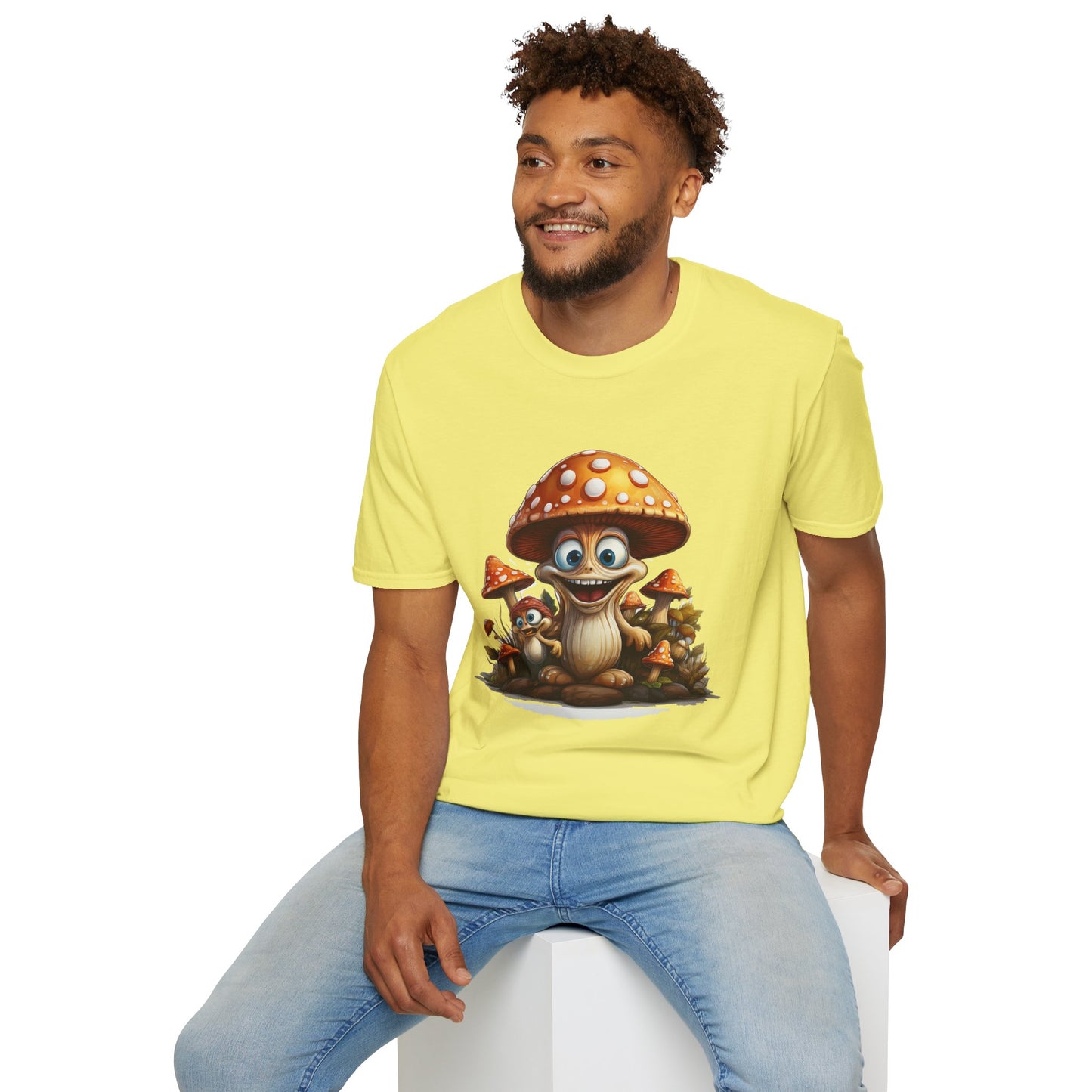 Mashroom Tee Shirt, Mashroom Shirt, Shirt with Funny Mashroom, Shirt with Fungus