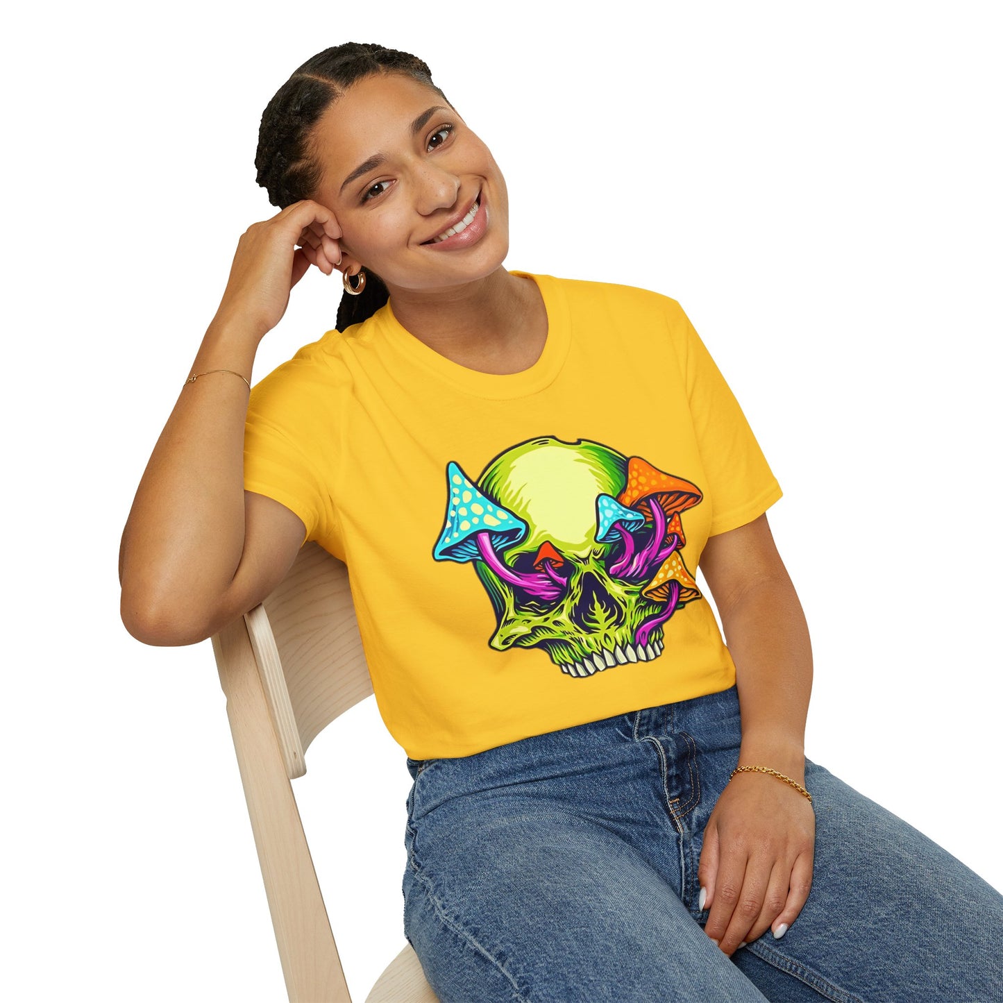 Skull Tee Shirt, Skeleton Shirt, Shirt with Skull, Shirt with Skeleton