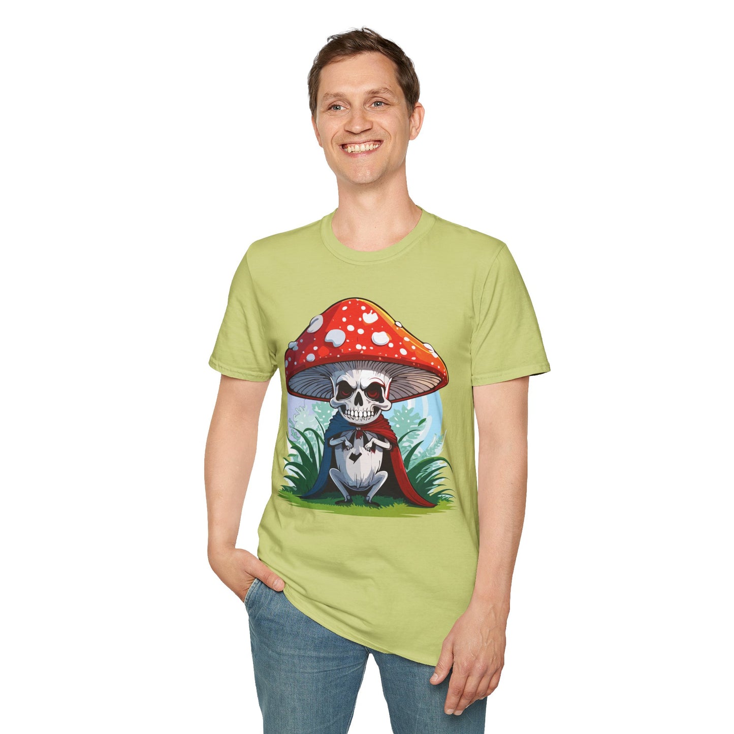 Mashroom Tee Shirt, Mashroom Shirt, Shirt with Funny Mashroom, Shirt with Fungus