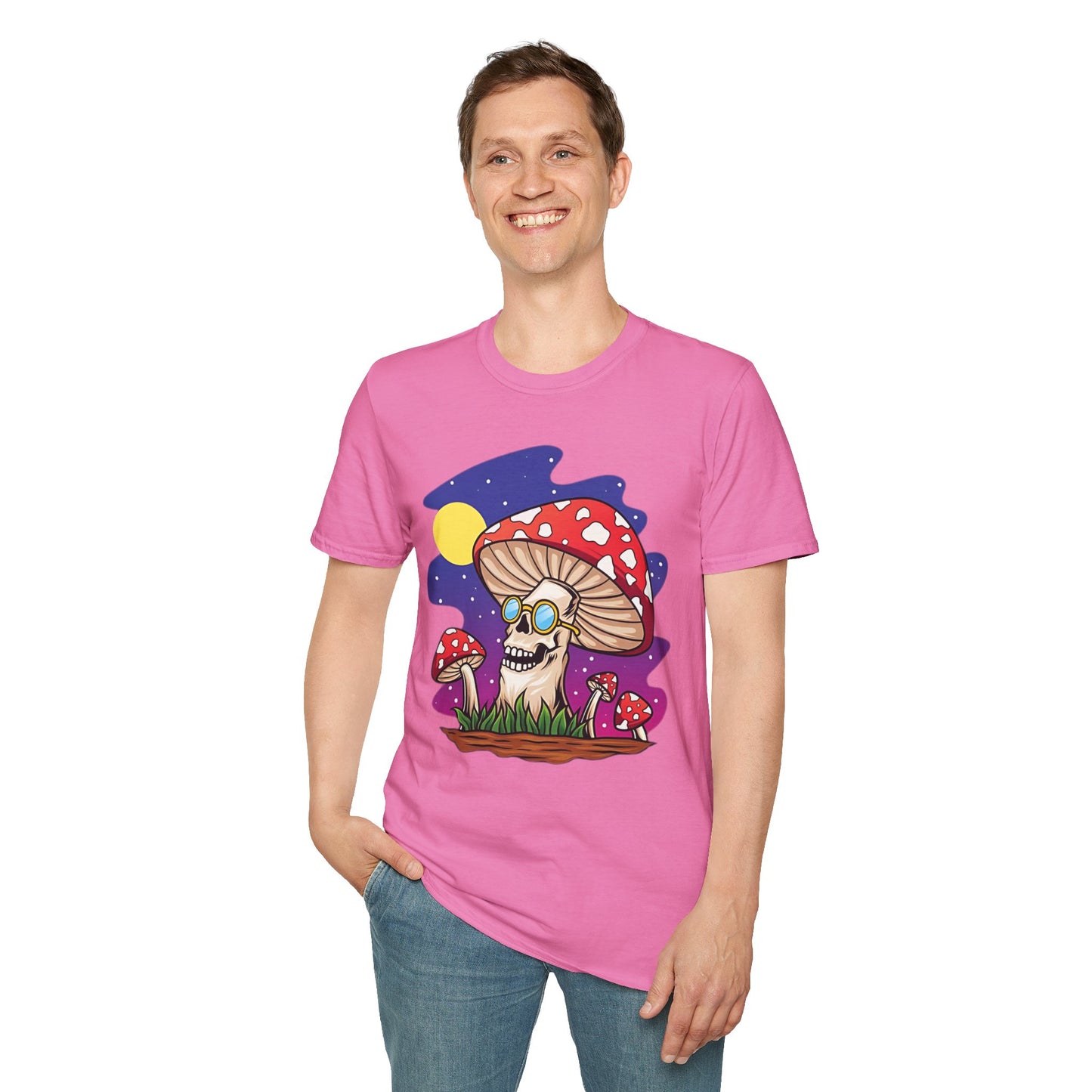 Mashroom Tee Shirt, Mashroom Shirt, Shirt with Funny Mashroom, Shirt with Fungus