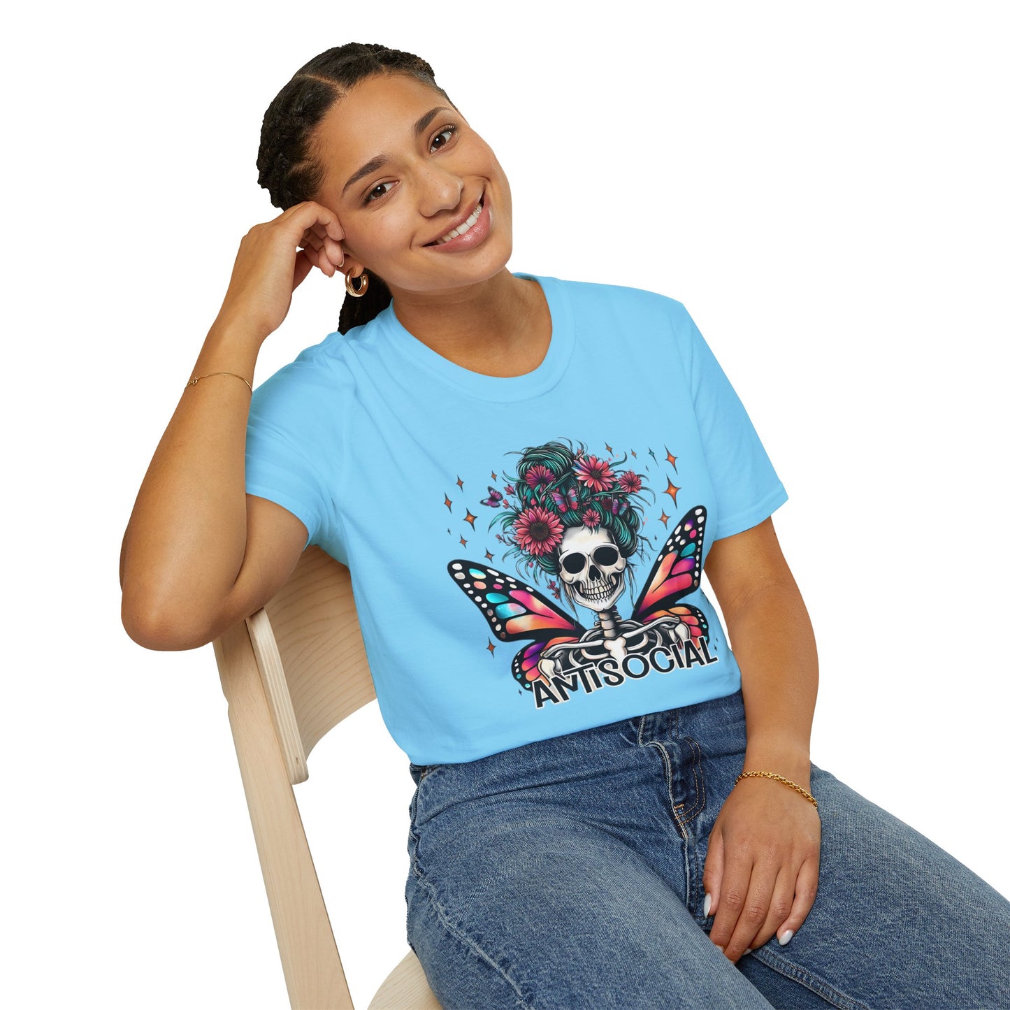 Skull Tee Shirt, Skeleton Shirt, Shirt with Skull, Shirt with Skeleton