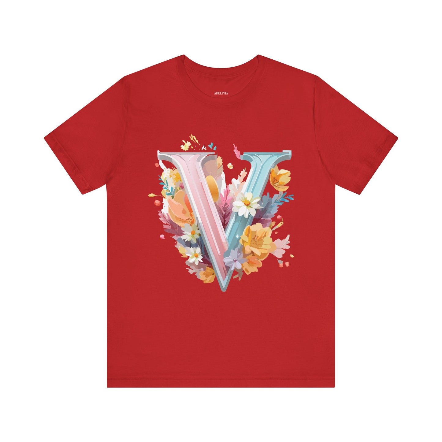 Letter Shirt, Letter V Shirt