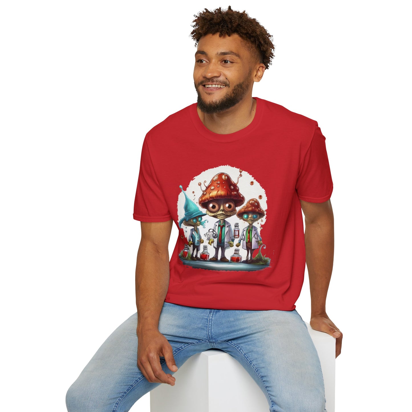 Mashroom Tee Shirt, Mashroom Shirt, Shirt with Funny Mashroom, Shirt with Fungus