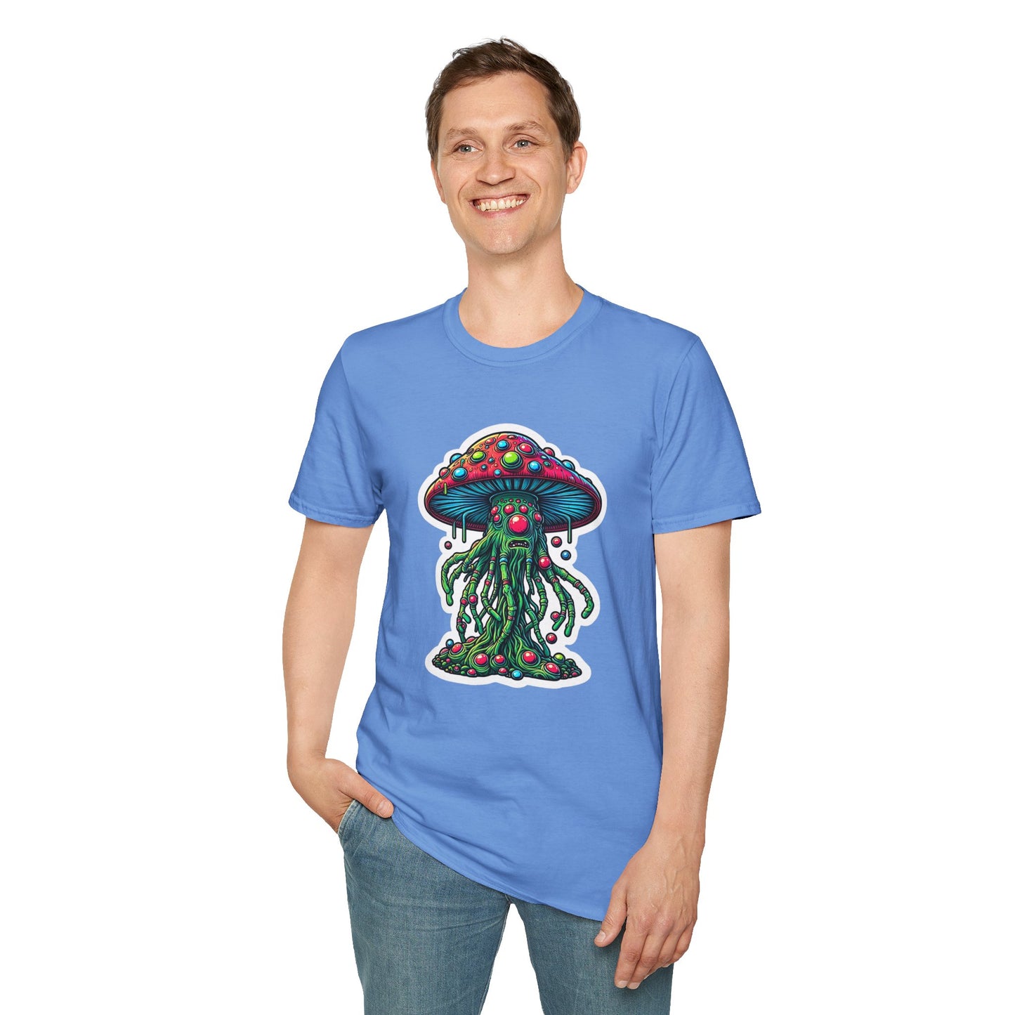 Mashroom Tee Shirt, Mashroom Shirt, Shirt with Funny Mashroom, Shirt with Fungus
