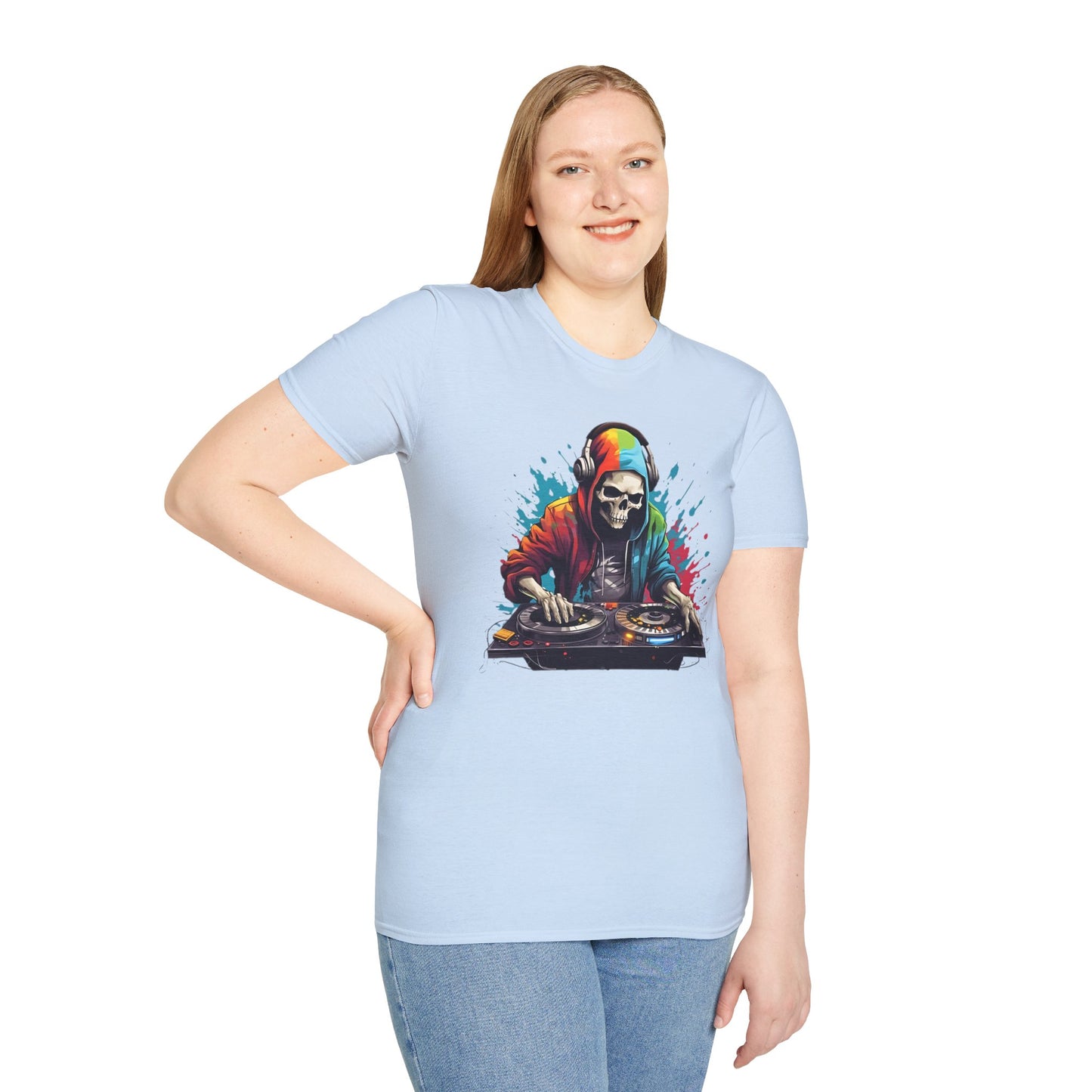 Skull Tee Shirt, Skeleton Shirt, Shirt with Skull, Shirt with Skeleton