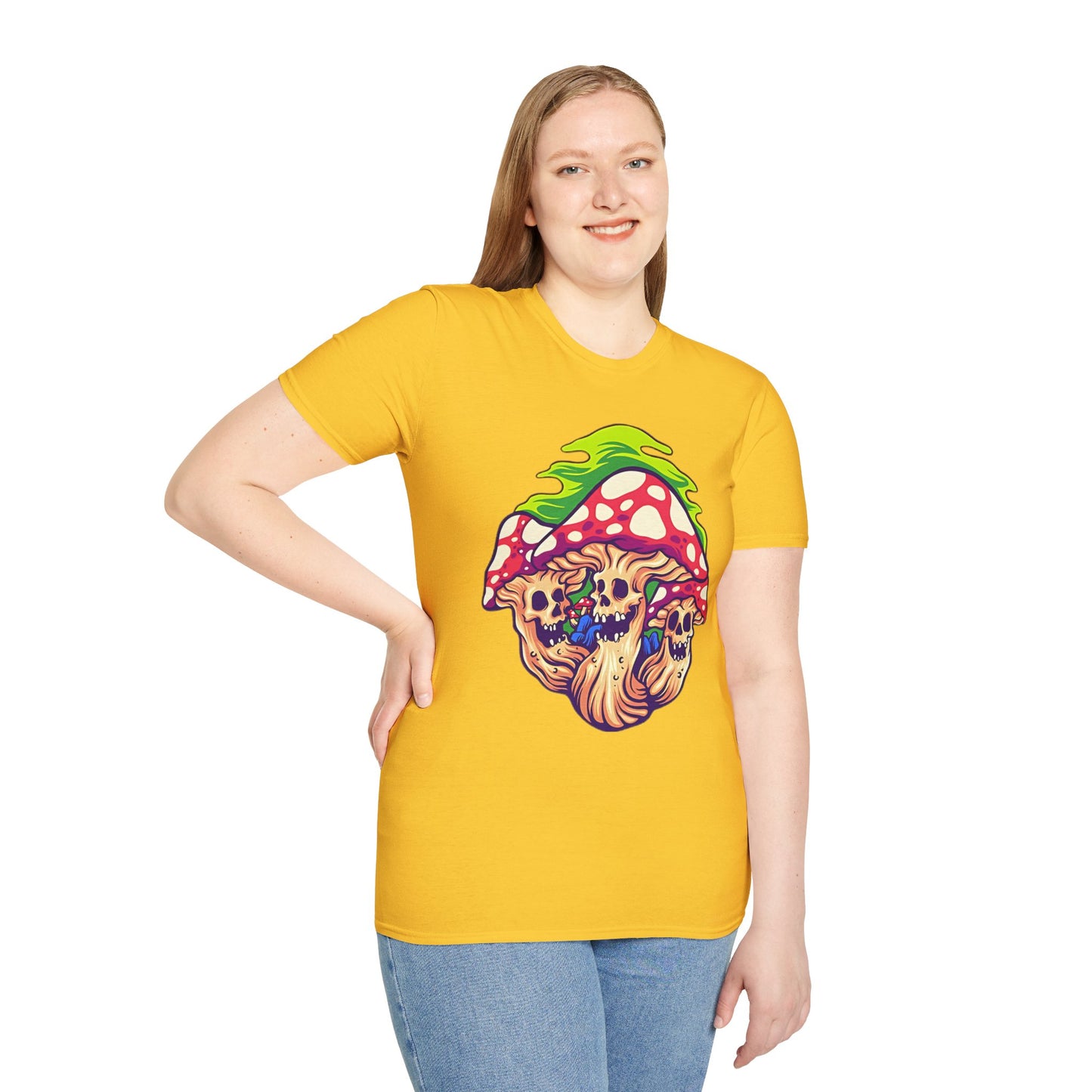 Mashroom Tee Shirt, Mashroom Shirt, Shirt with Funny Mashroom, Shirt with Fungus