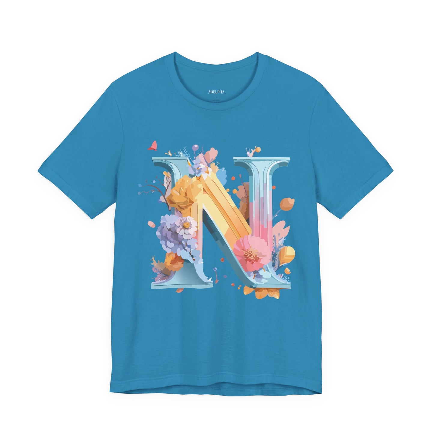 Letter Shirt, Letter N Shirt