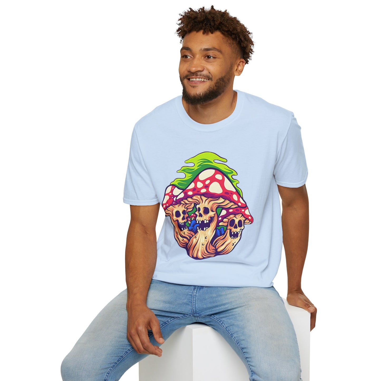 Mashroom Tee Shirt, Mashroom Shirt, Shirt with Funny Mashroom, Shirt with Fungus
