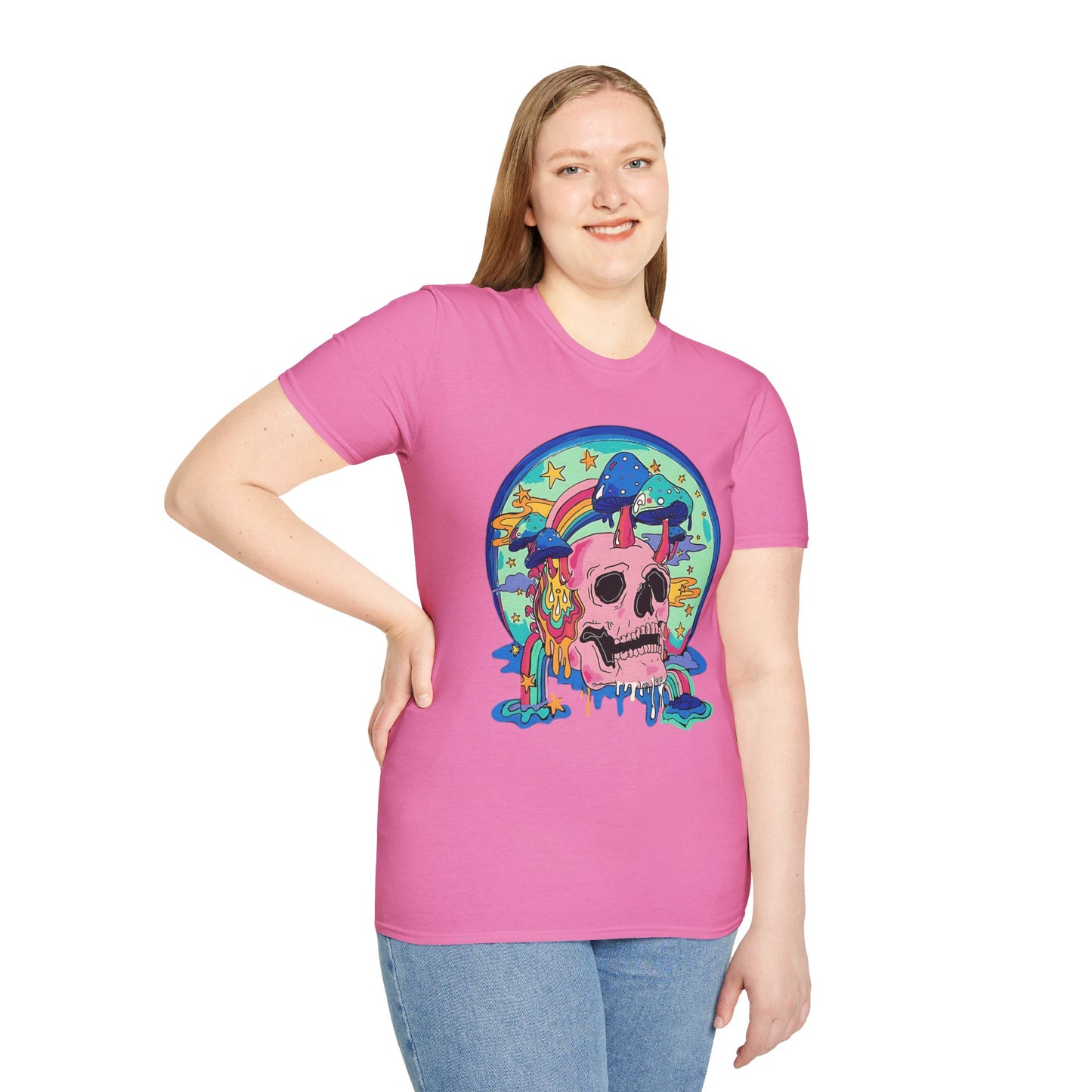 Skull Tee Shirt, Skeleton Shirt, Shirt with Skull, Shirt with Skeleton