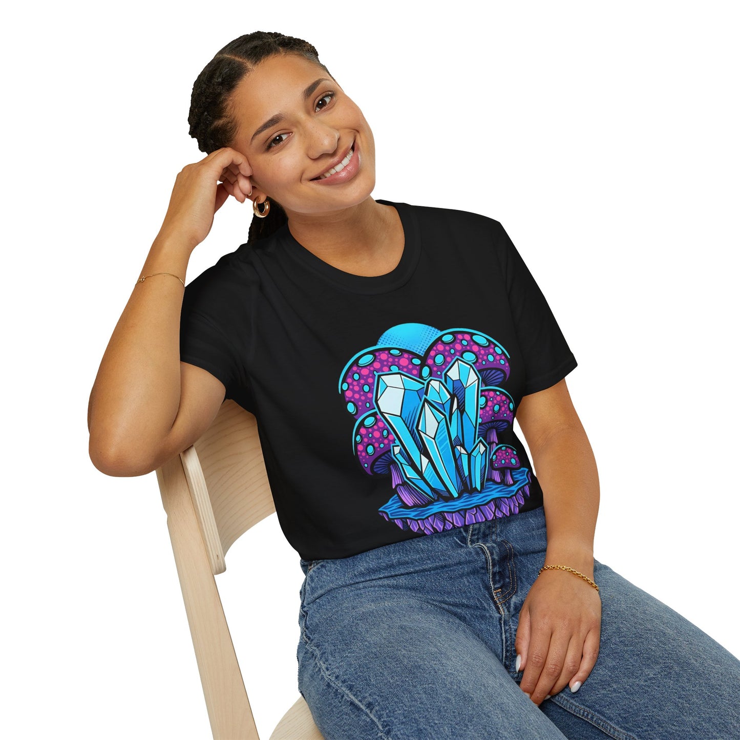 Mashroom Tee Shirt, Mashroom Shirt, Shirt with Funny Mashroom, Shirt with Fungus