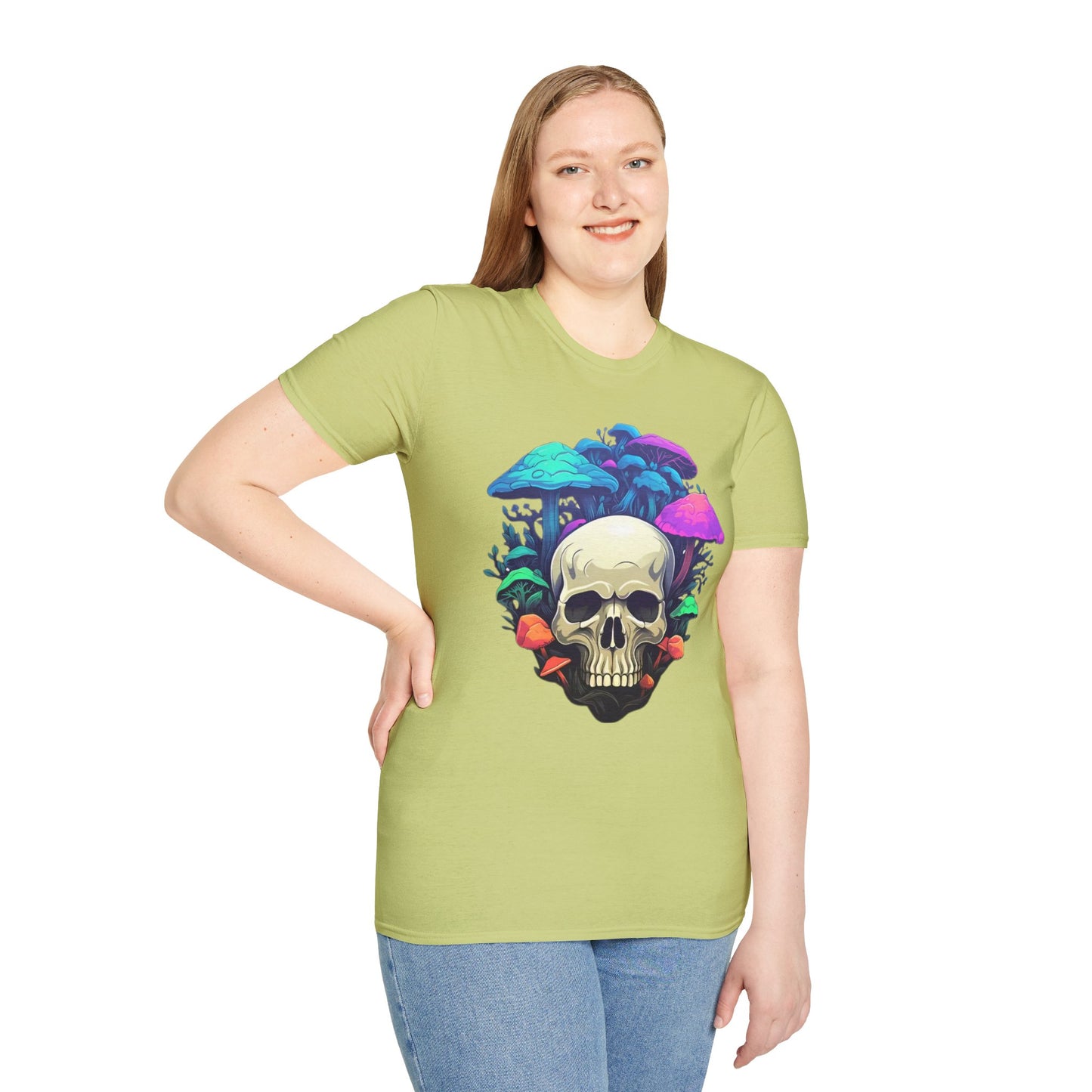 Skull Tee Shirt, Skeleton Shirt, Shirt with Skull, Shirt with Skeleton