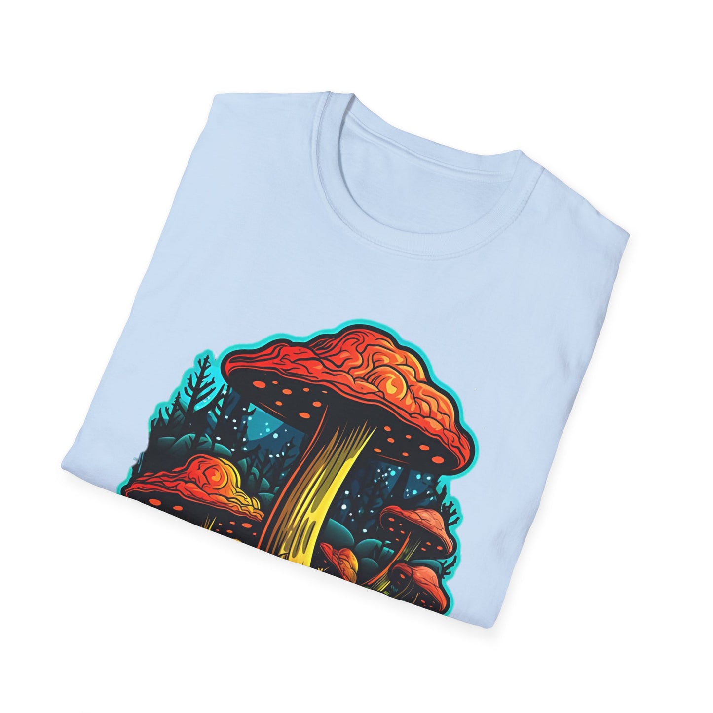 Mashroom Tee Shirt, Mashroom Shirt, Shirt with Funny Mashroom, Shirt with Fungus