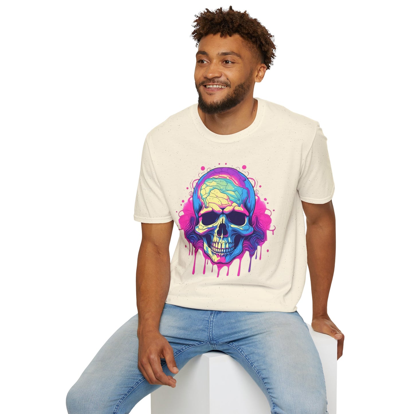 Skull Tee Shirt, Skeleton Shirt, Shirt with Skull, Shirt with Skeleton