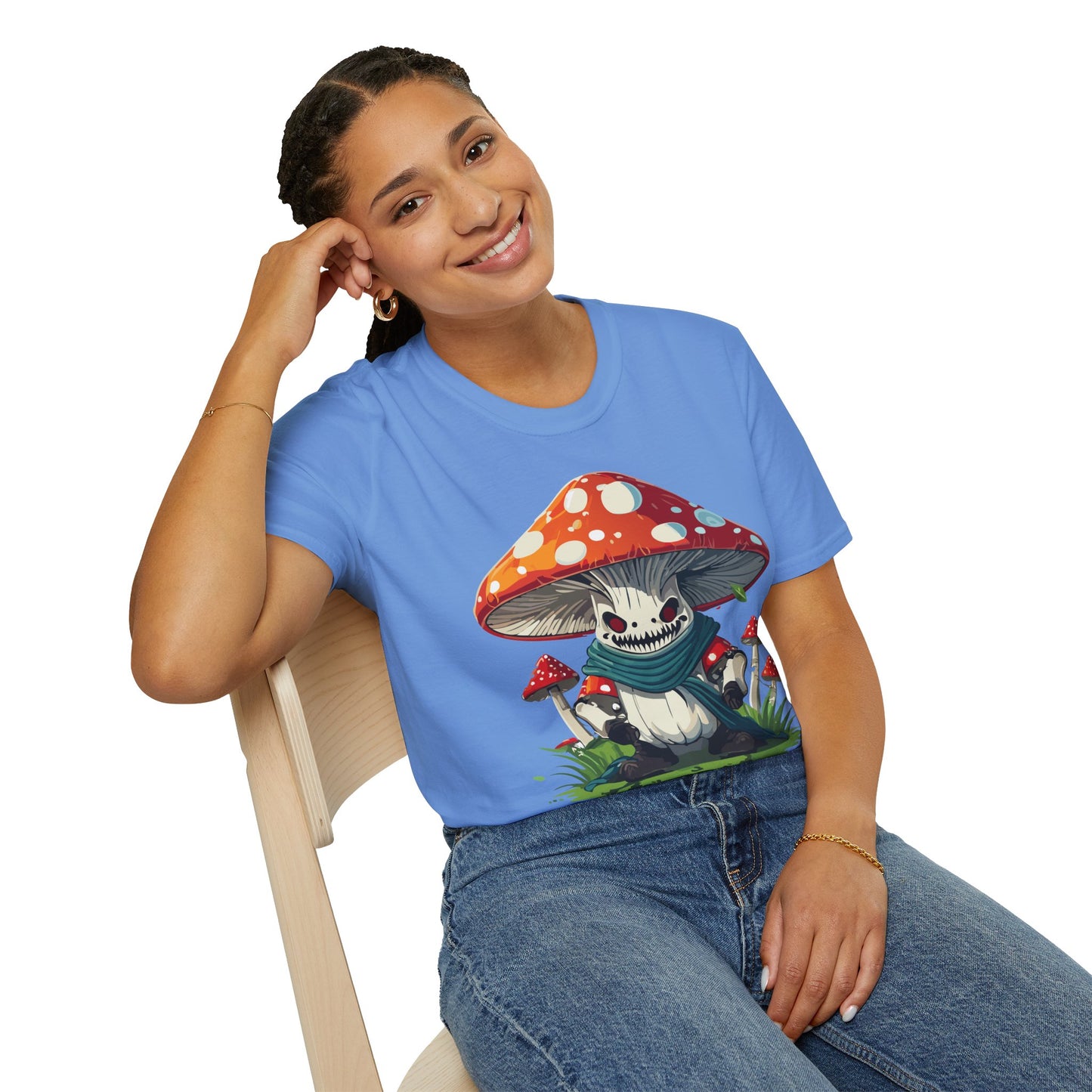 Mashroom Tee Shirt, Mashroom Shirt, Shirt with Funny Mashroom, Shirt with Fungus