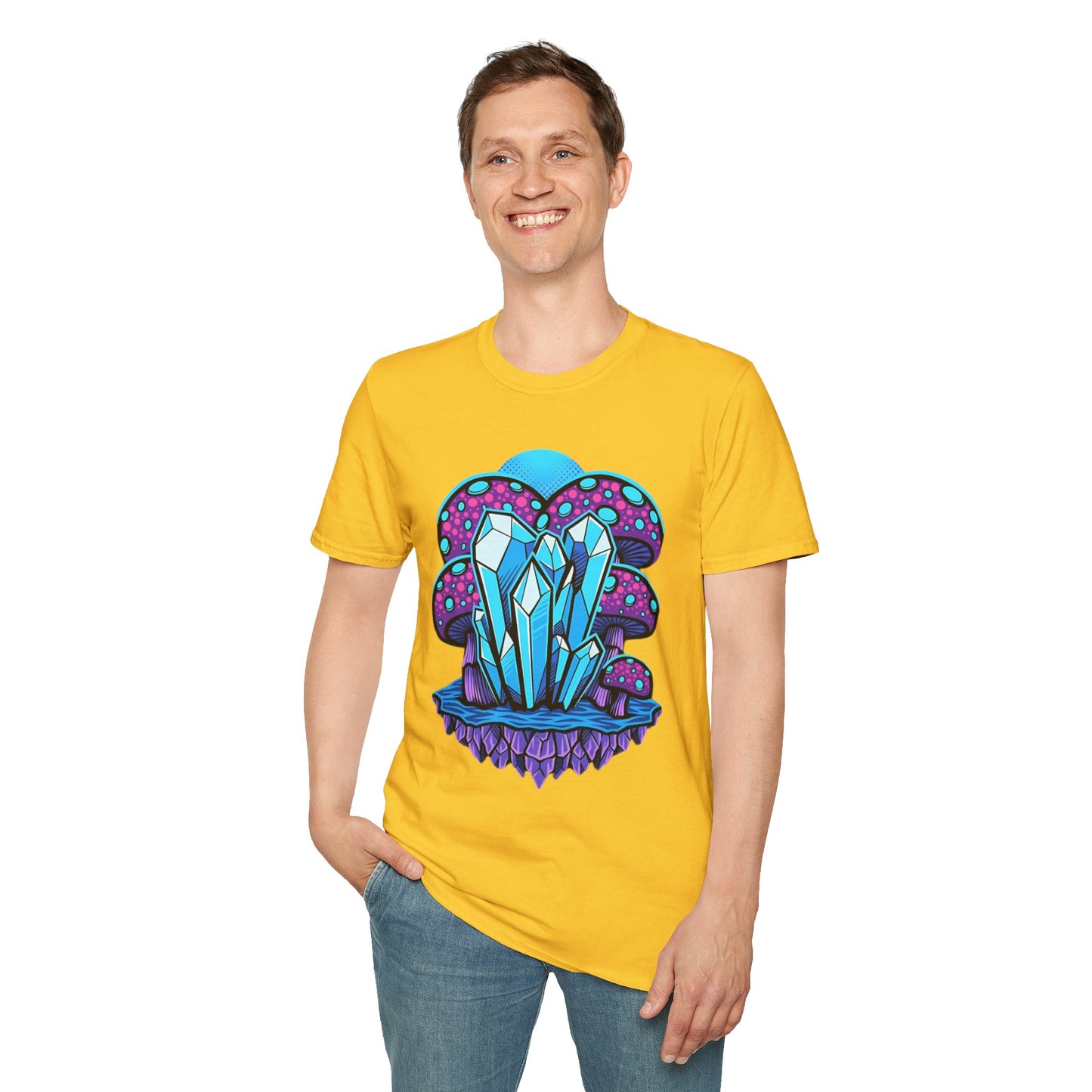 Mashroom Tee Shirt, Mashroom Shirt, Shirt with Funny Mashroom, Shirt with Fungus