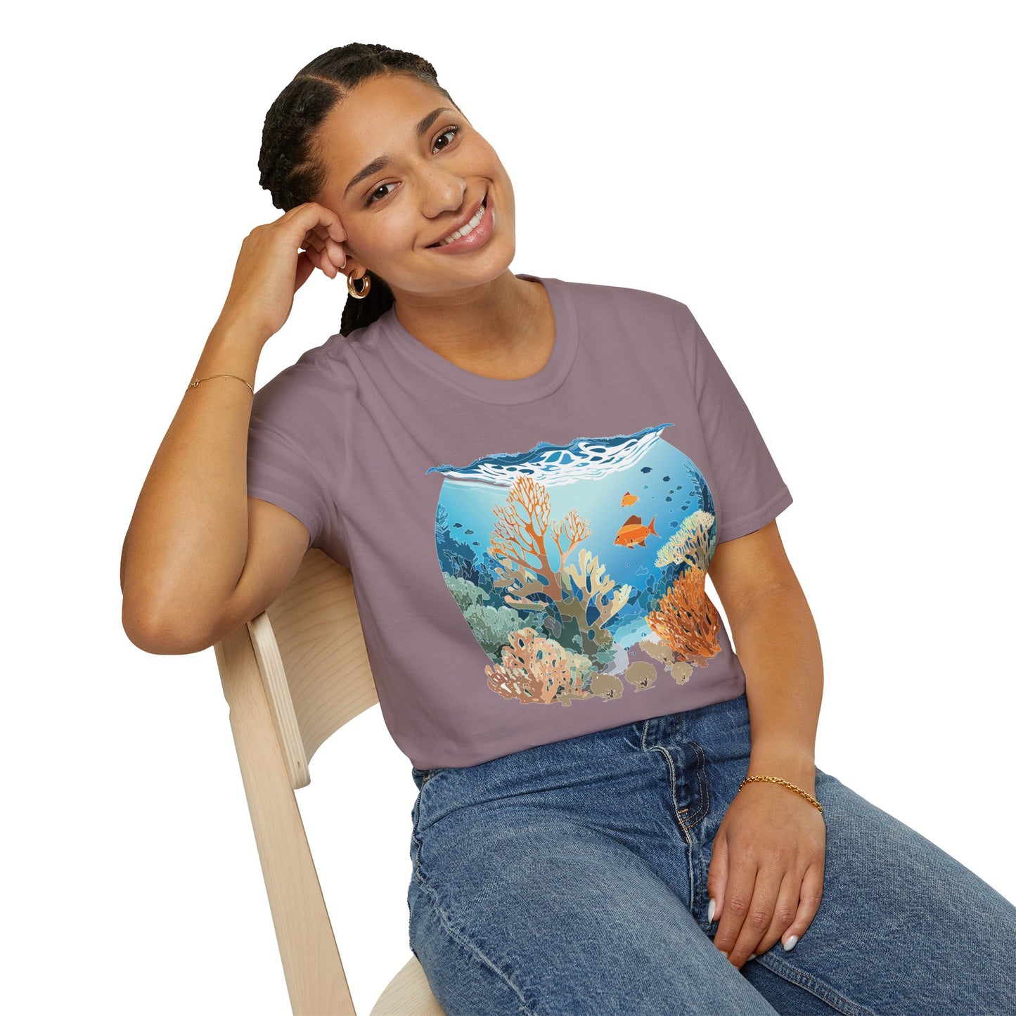 Ocean Tee Shirt, Ocean Shirt, Shirt with Ocean, U boat Tees, Shirt with U-Boat