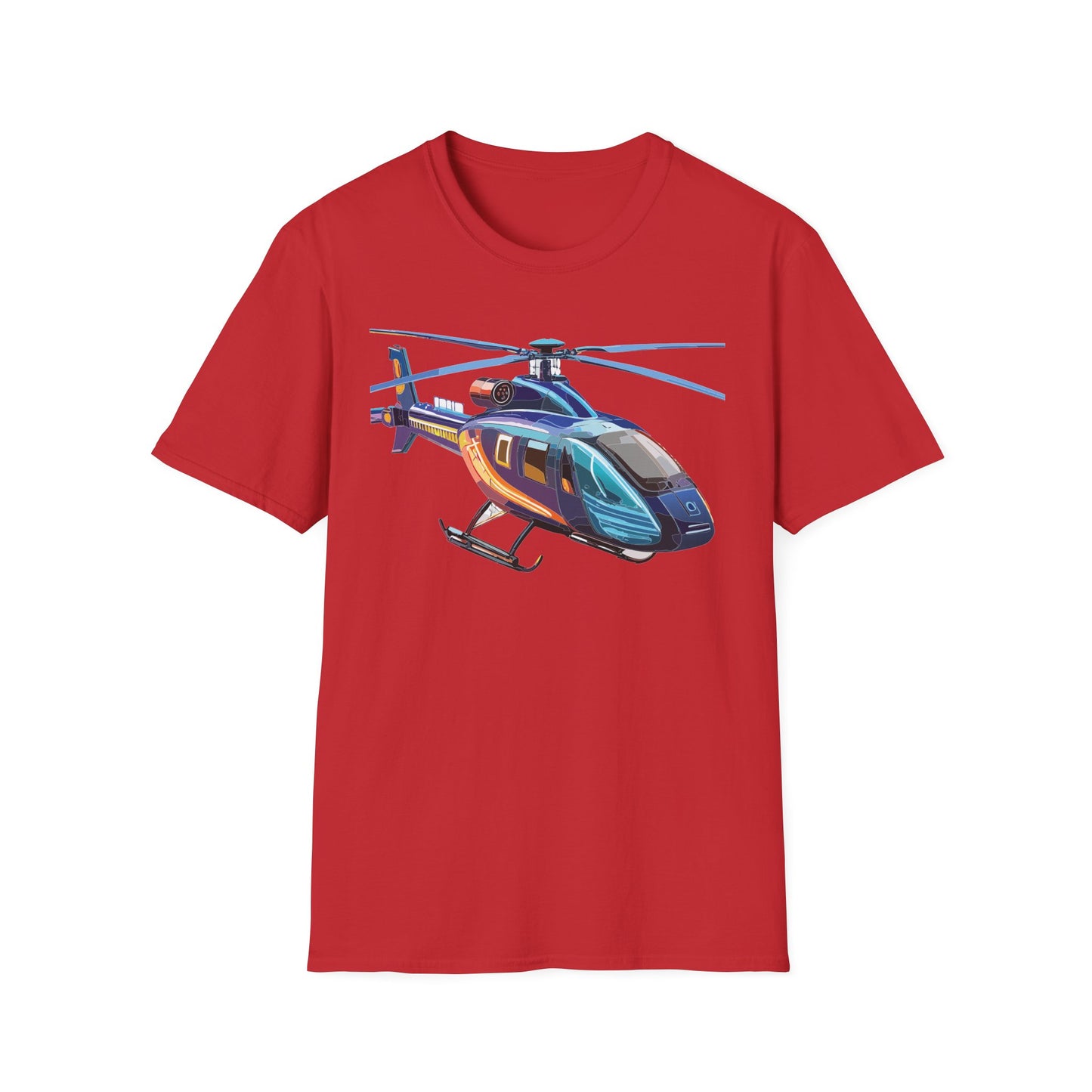 Chopper Shirt, Helicopter Shirt, Shirt with Helicopter, T Shirt with Chopper