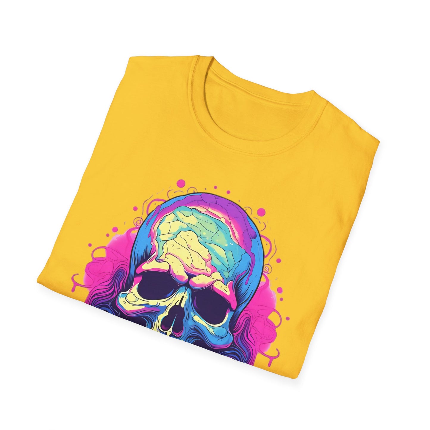 Skull Tee Shirt, Skeleton Shirt, Shirt with Skull, Shirt with Skeleton