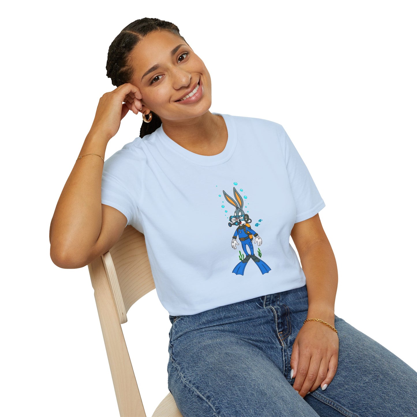 Bugs Bunny Shirt, Bugs Bunny T Shirt, Shirt with Bugs Bunny, T Shirt with Cartoon, Cartoon on T Shirt, Animation Shirt