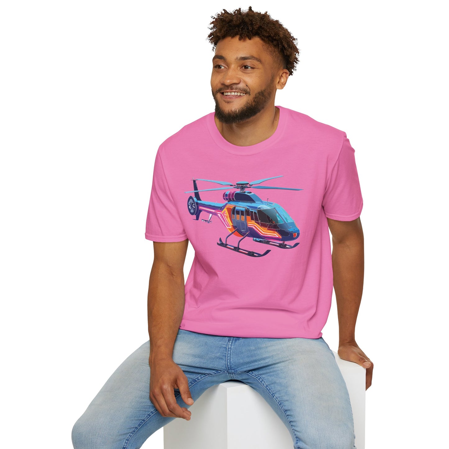 Chopper Shirt, Helicopter Shirt, Shirt with Helicopter, T Shirt with Chopper
