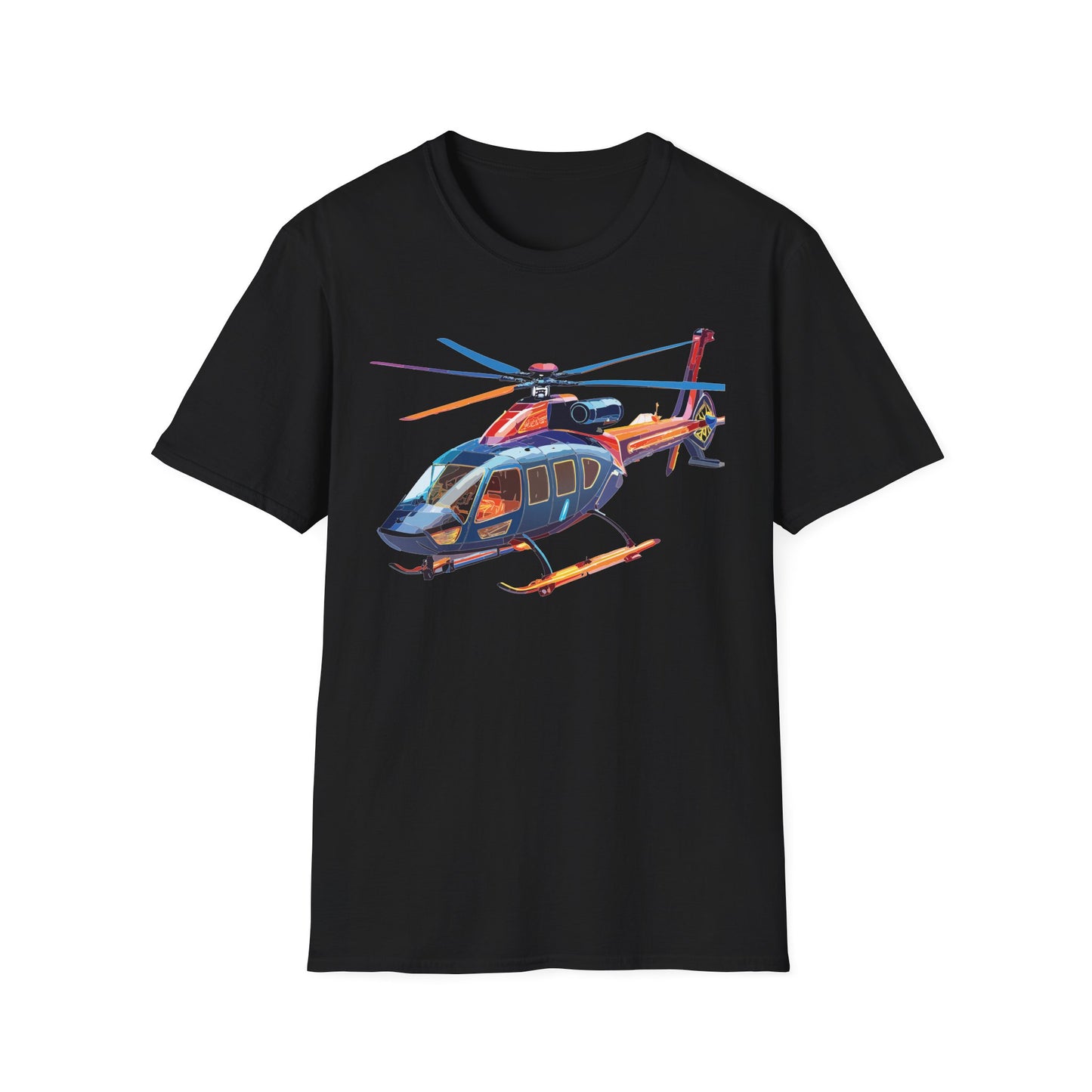 Chopper Shirt, Helicopter Shirt, Shirt with Helicopter, T Shirt with Chopper