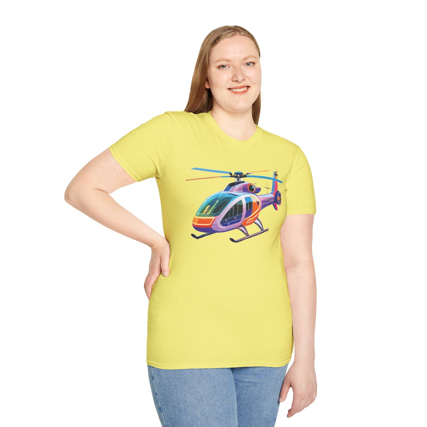Chopper Shirt, Helicopter Shirt, Shirt with Helicopter, T Shirt with Chopper