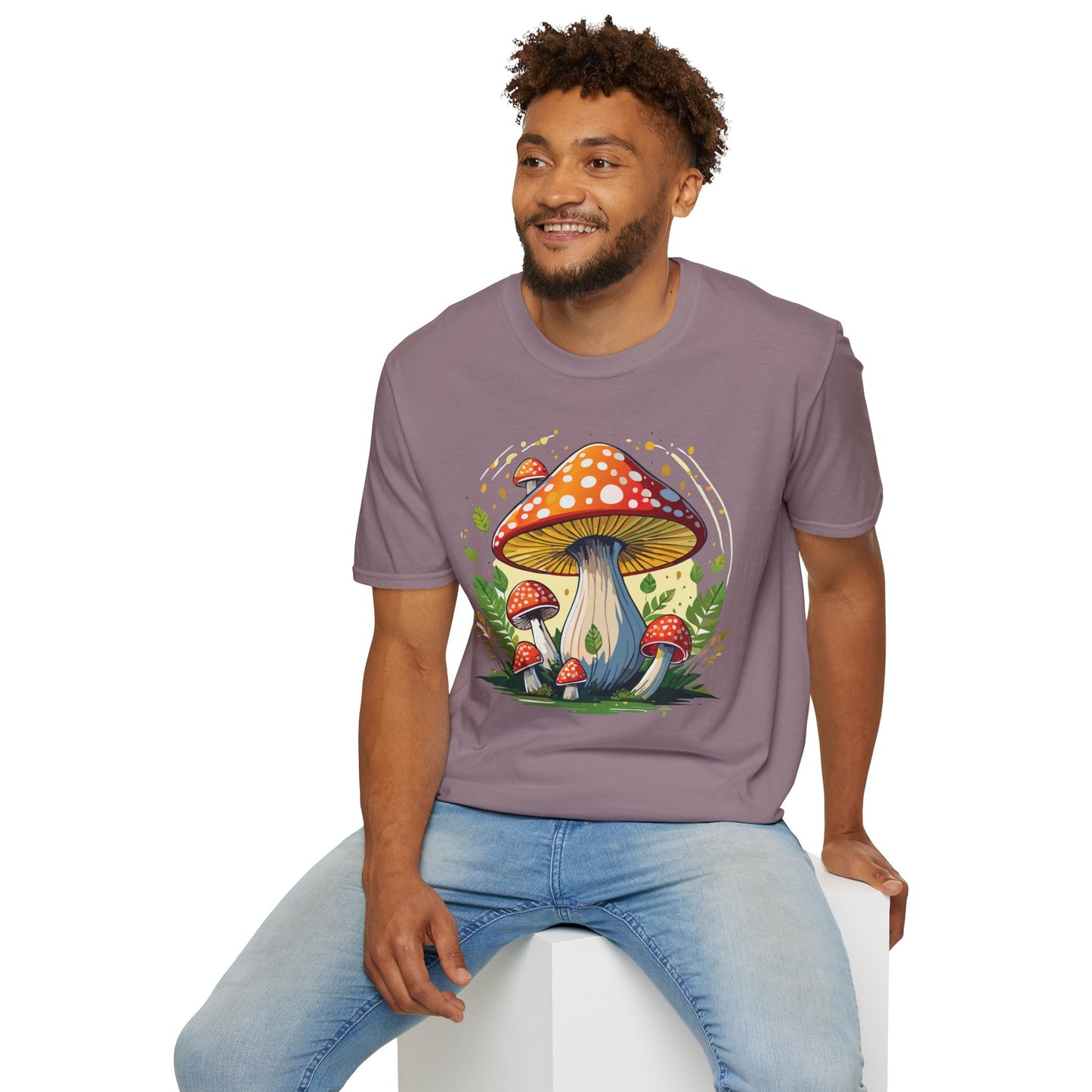Mashroom Tee Shirt, Mashroom Shirt, Shirt with Funny Mashroom, Shirt with Fungus