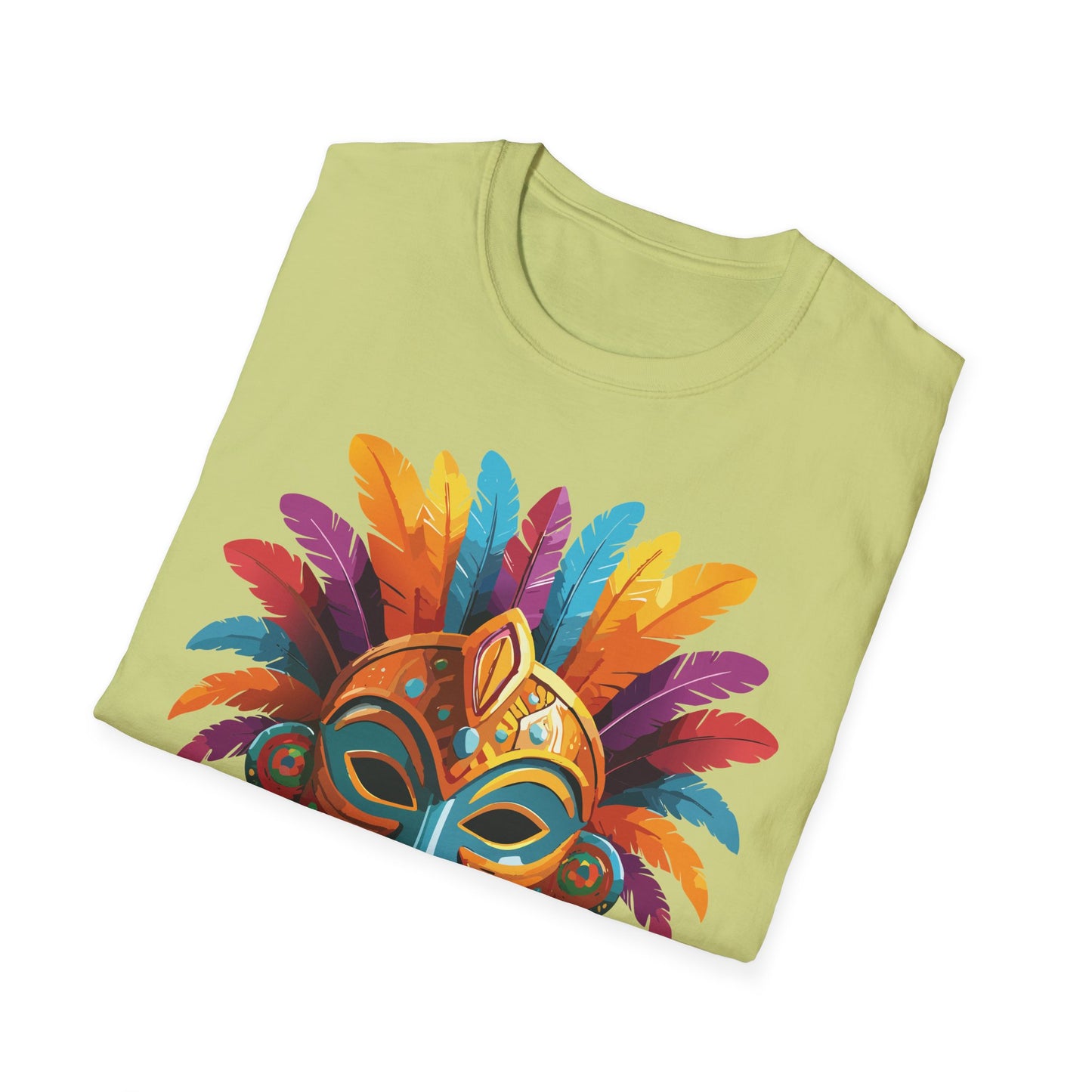 Mask Tee Shirt, Mask Shirt, Shirt with Mask, Masquerade Tees