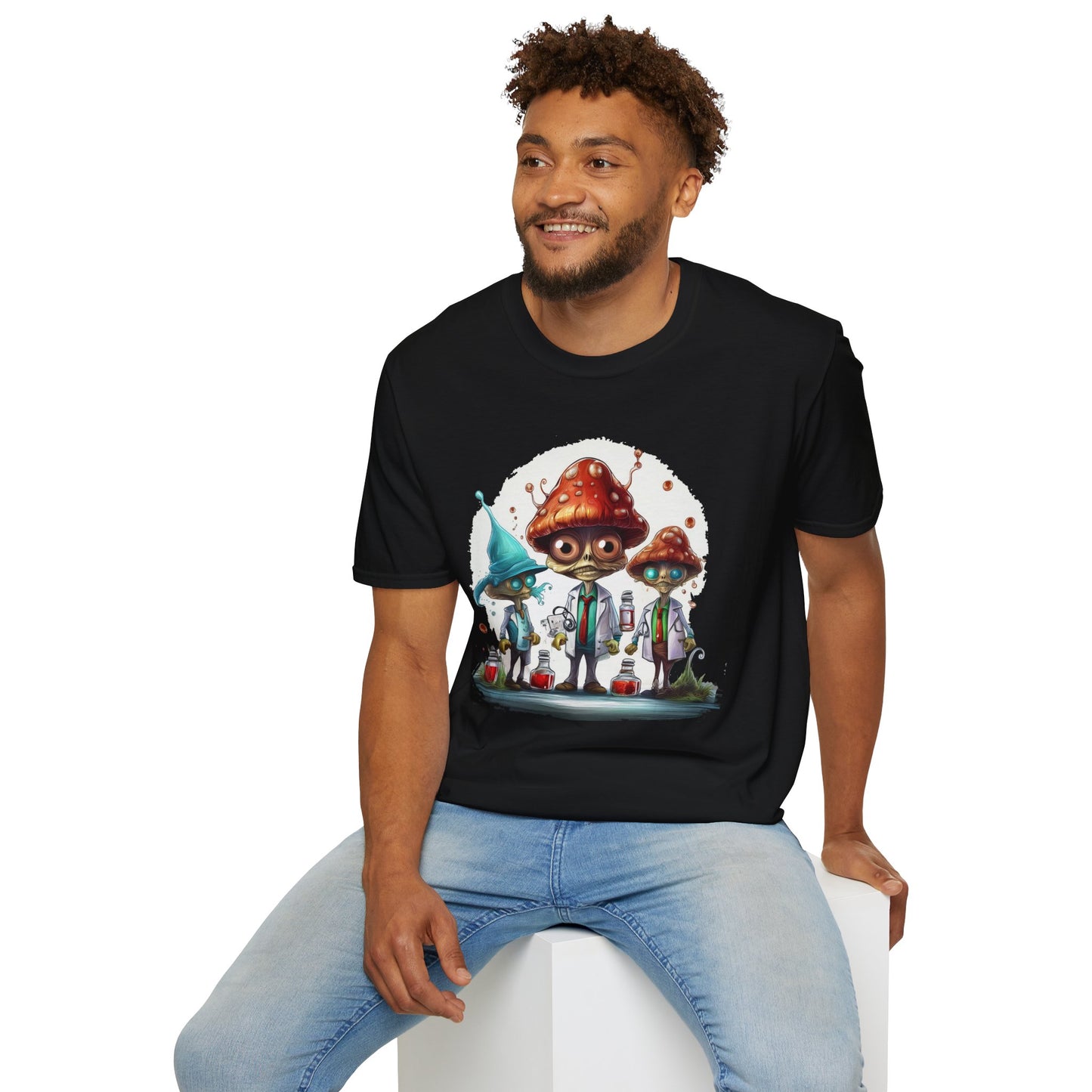 Mashroom Tee Shirt, Mashroom Shirt, Shirt with Funny Mashroom, Shirt with Fungus