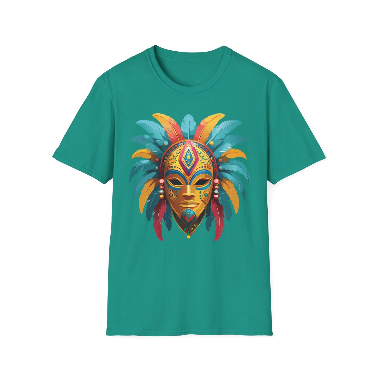 Mask Tee Shirt, Mask Shirt, Shirt with Mask, Masquerade Tees