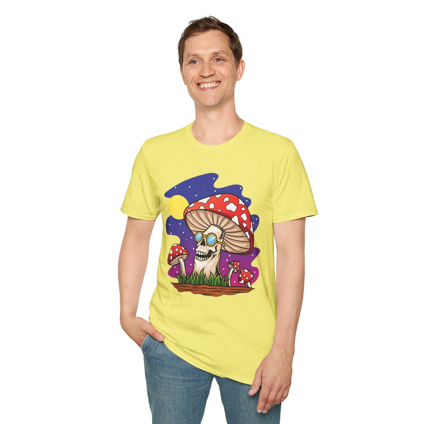 Mashroom Tee Shirt, Mashroom Shirt, Shirt with Funny Mashroom, Shirt with Fungus