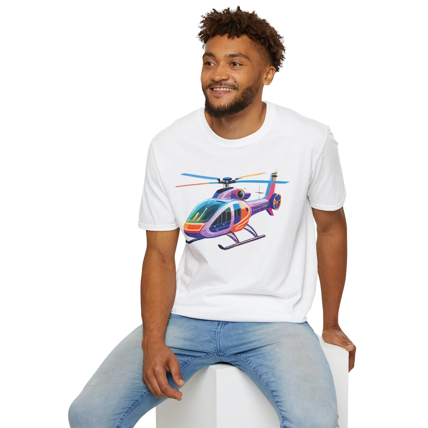 Chopper Shirt, Helicopter Shirt, Shirt with Helicopter, T Shirt with Chopper