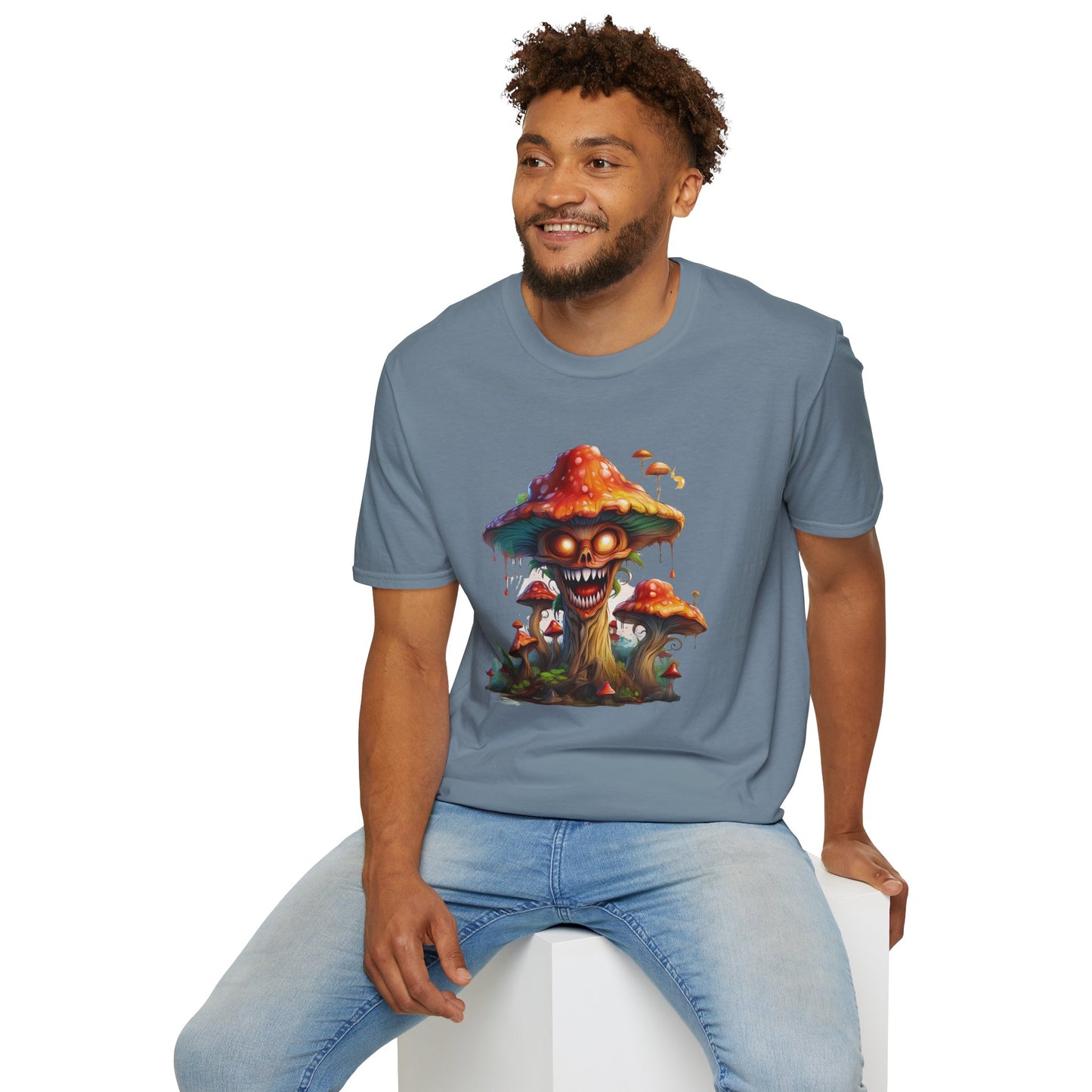 Mashroom Tee Shirt, Mashroom Shirt, Shirt with Funny Mashroom, Shirt with Fungus