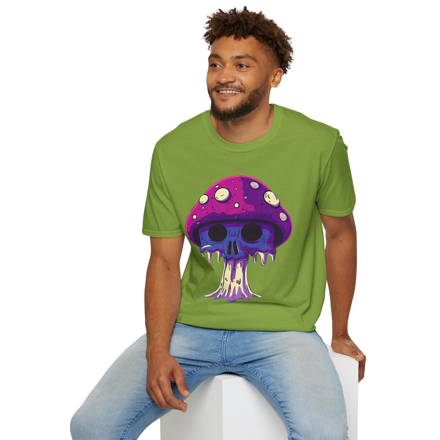 Mashroom Tee Shirt, Mashroom Shirt, Shirt with Funny Mashroom, Shirt with Fungus