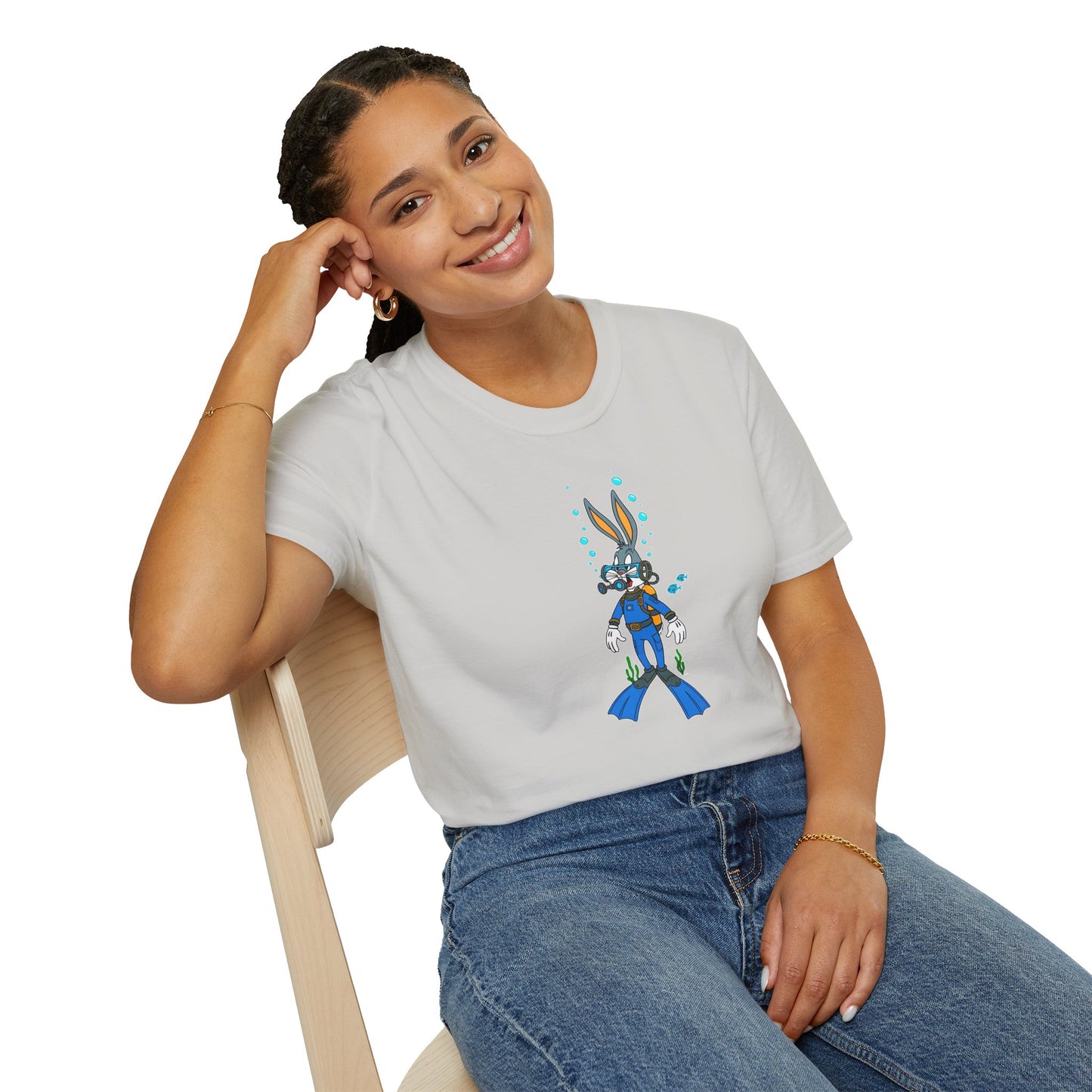 Bugs Bunny Shirt, Bugs Bunny T Shirt, Shirt with Bugs Bunny, T Shirt with Cartoon, Cartoon on T Shirt, Animation Shirt