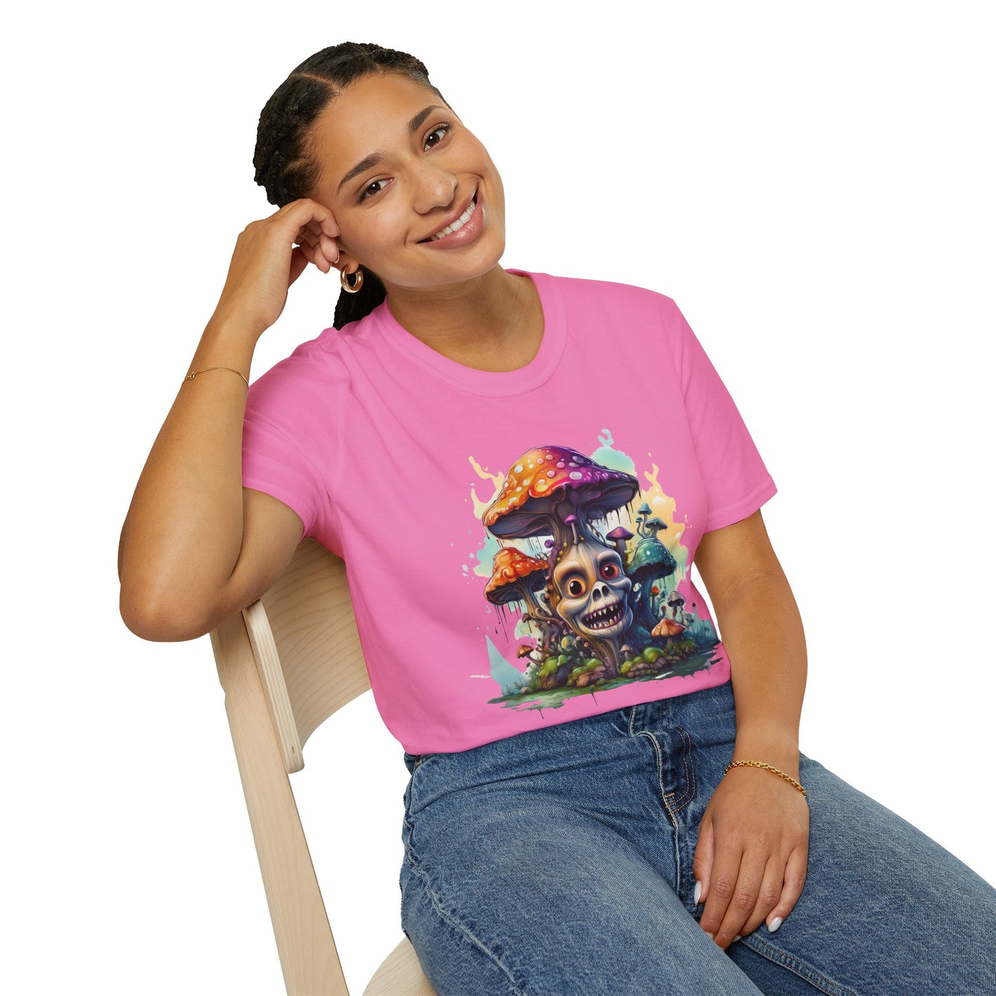 Mashroom Tee Shirt, Mashroom Shirt, Shirt with Funny Mashroom, Shirt with Fungus