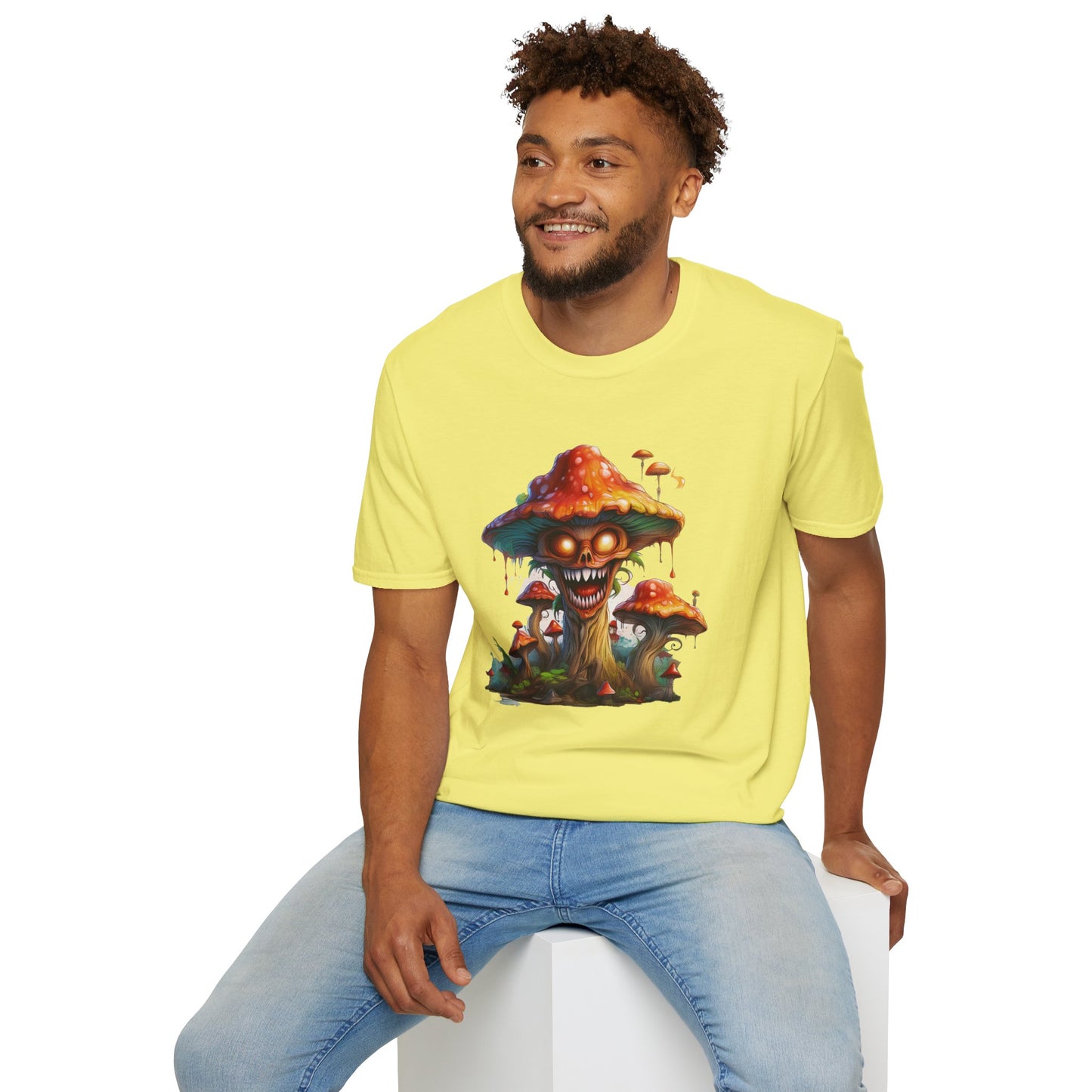 Mashroom Tee Shirt, Mashroom Shirt, Shirt with Funny Mashroom, Shirt with Fungus