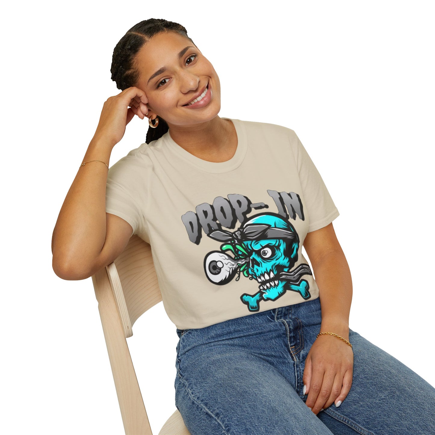 Skull Tee Shirt, Skeleton Shirt, Shirt with Skull, Shirt with Skeleton