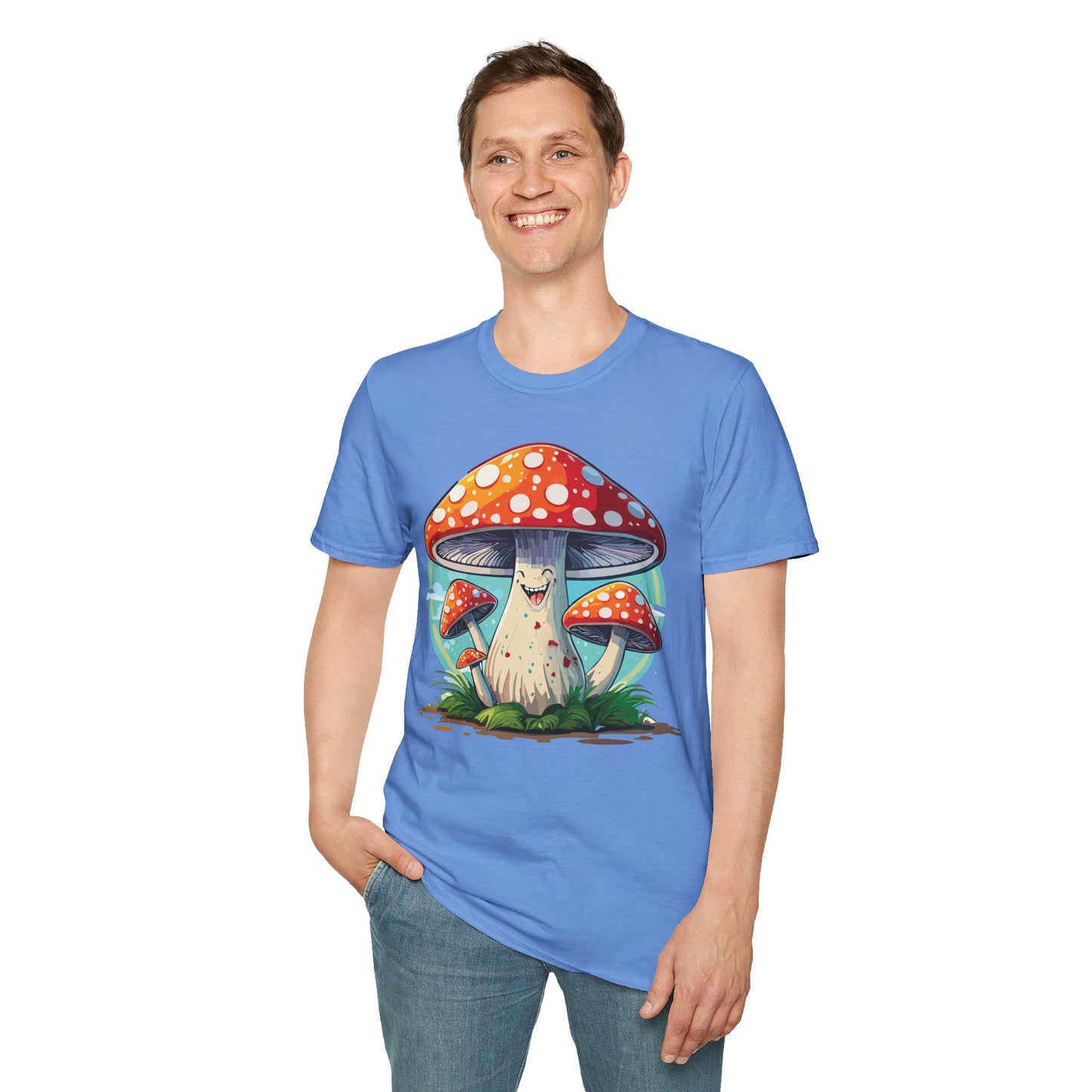 Mashroom Tee Shirt, Mashroom Shirt, Shirt with Funny Mashroom, Shirt with Fungus