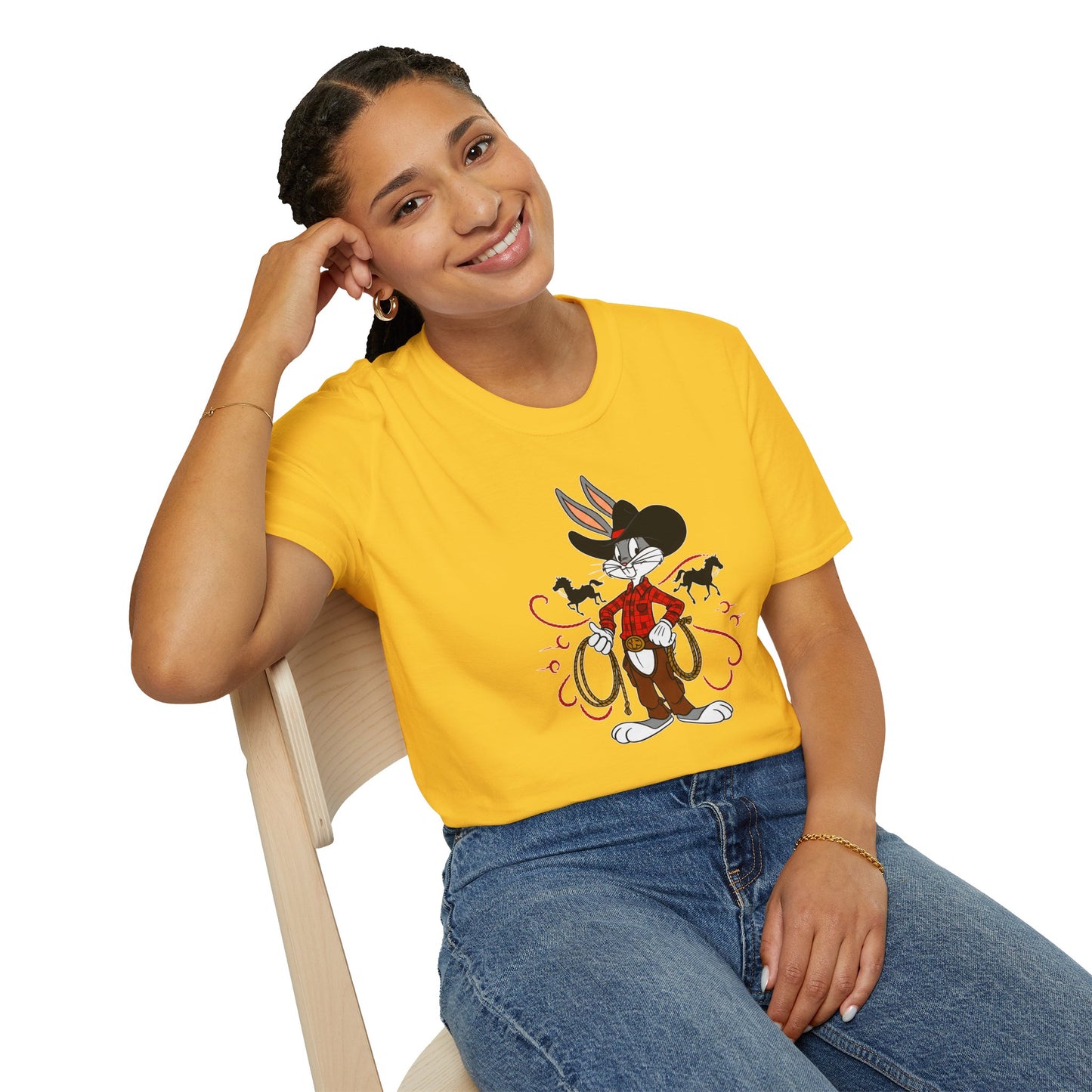 Bugs Bunny Shirt, Bugs Bunny T Shirt, Shirt with Bugs Bunny, T Shirt with Cartoon, Cartoon on T Shirt, Animation Shirt
