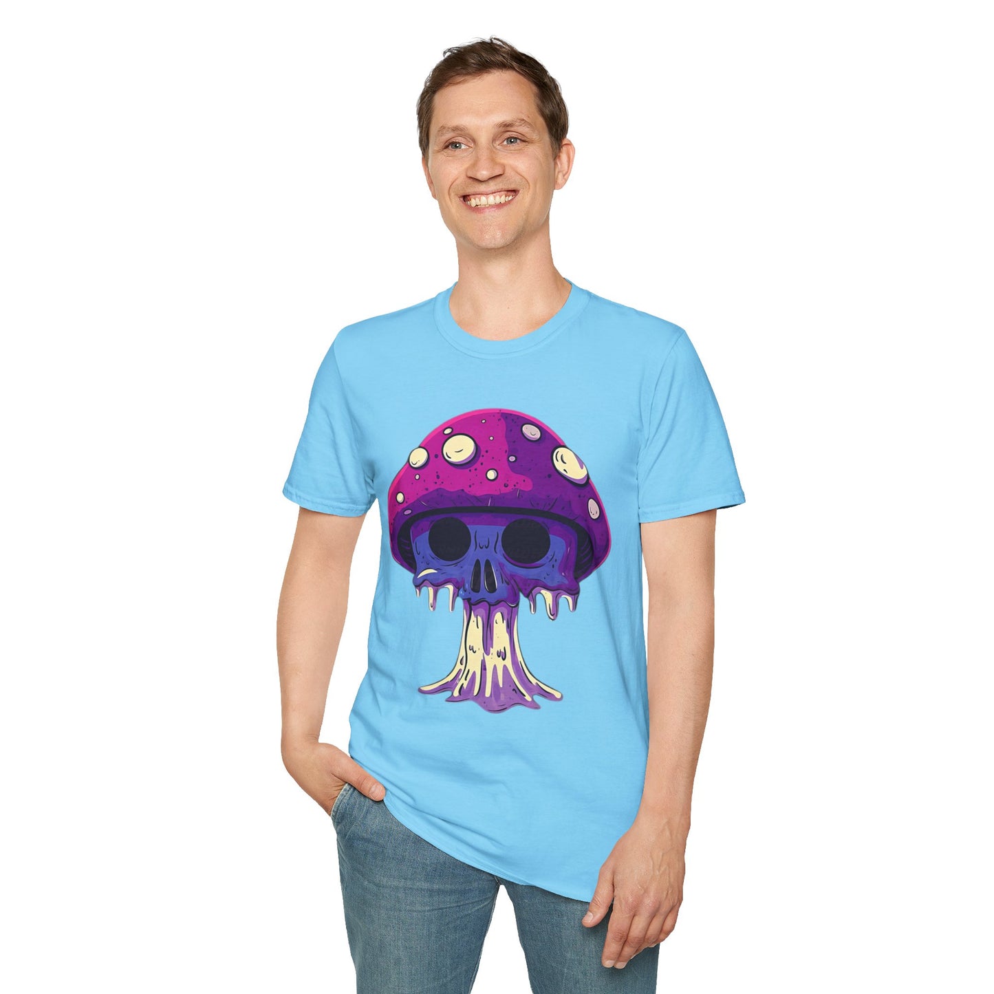 Mashroom Tee Shirt, Mashroom Shirt, Shirt with Funny Mashroom, Shirt with Fungus