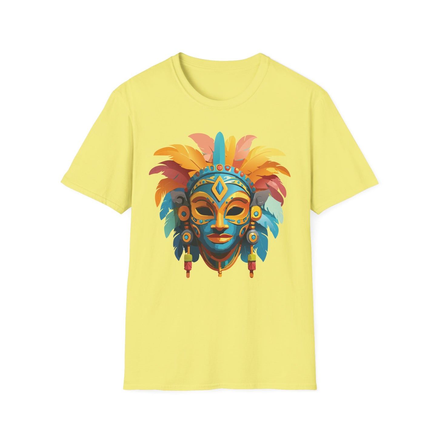 Mask Tee Shirt, Mask Shirt, Shirt with Mask, Masquerade Tees