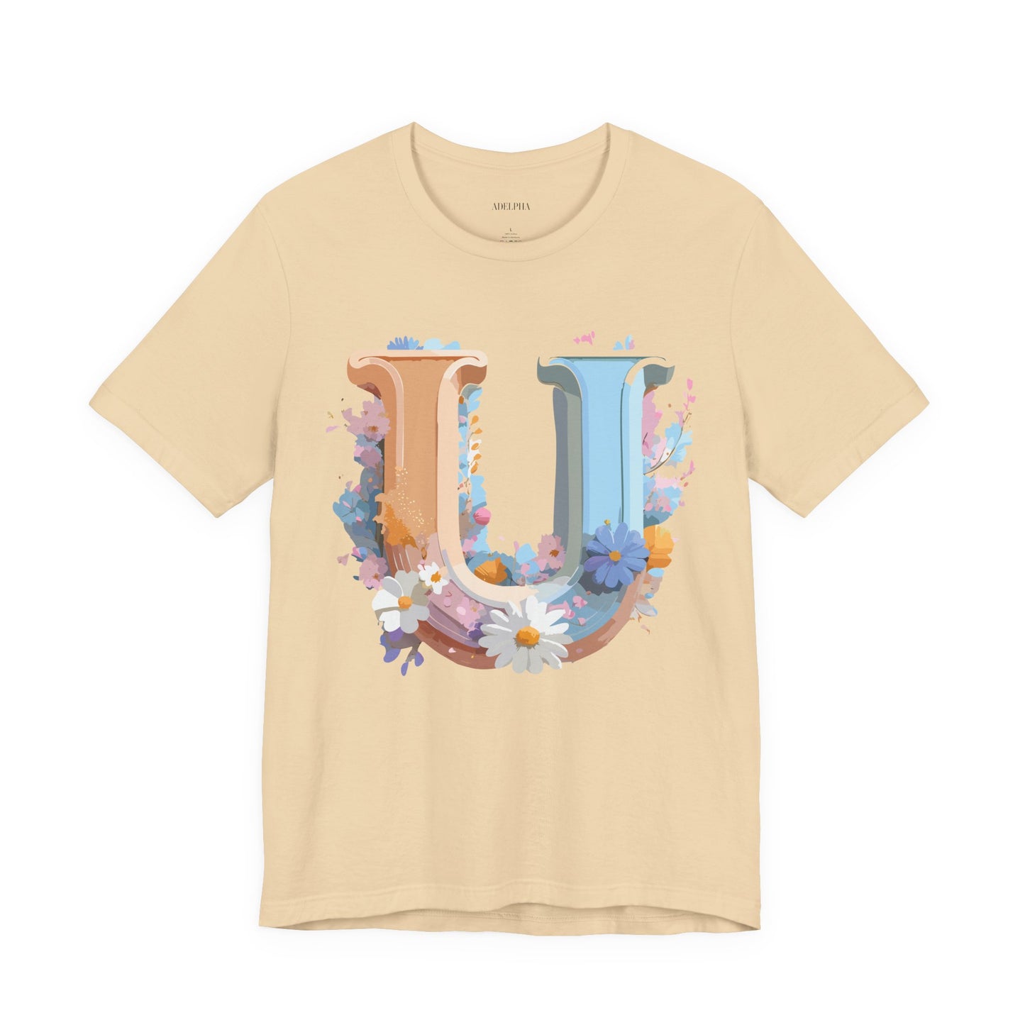 Letter Shirt, Letter U Shirt