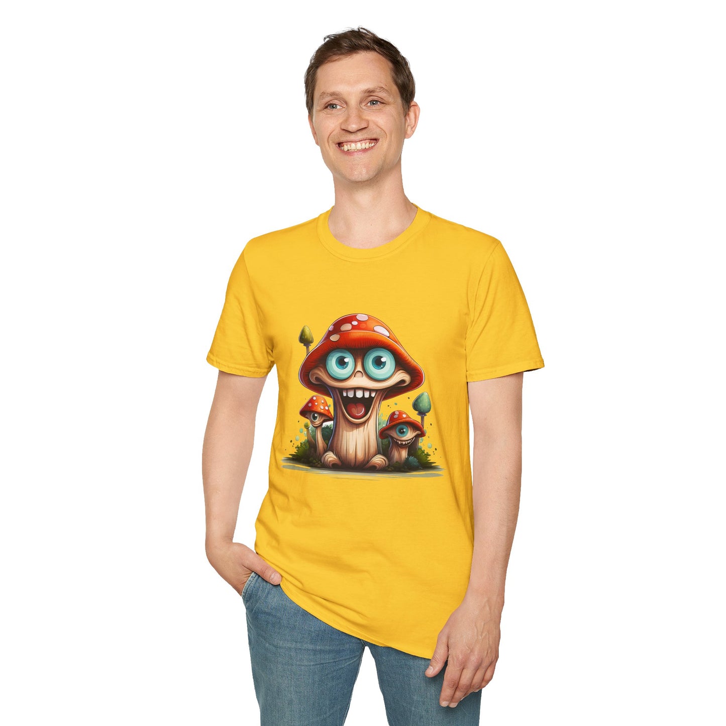 Mashroom Tee Shirt, Mashroom Shirt, Shirt with Funny Mashroom, Shirt with Fungus