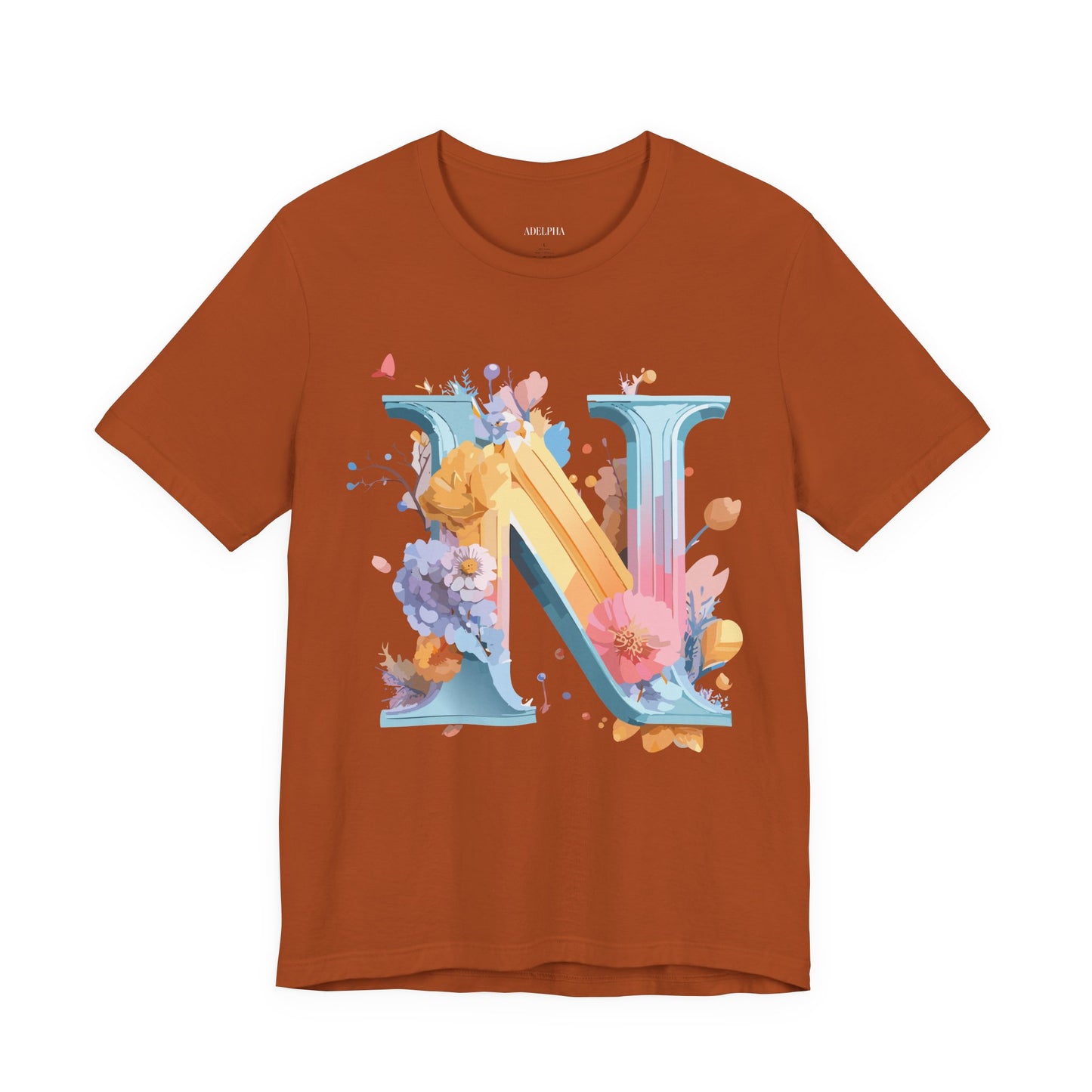 Letter Shirt, Letter N Shirt