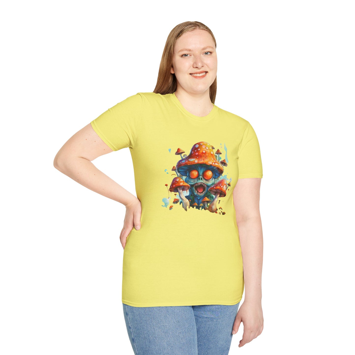 Mashroom Tee Shirt, Mashroom Shirt, Shirt with Funny Mashroom, Shirt with Fungus