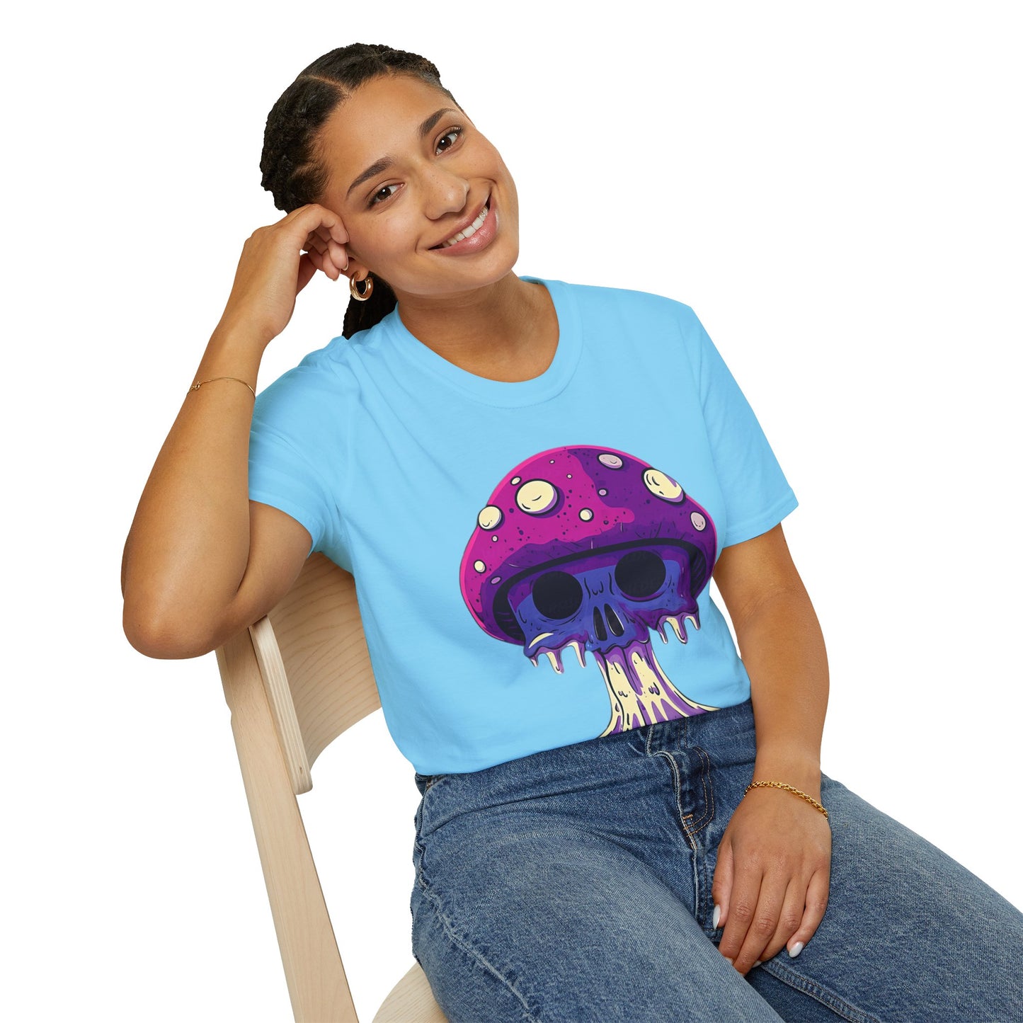 Mashroom Tee Shirt, Mashroom Shirt, Shirt with Funny Mashroom, Shirt with Fungus
