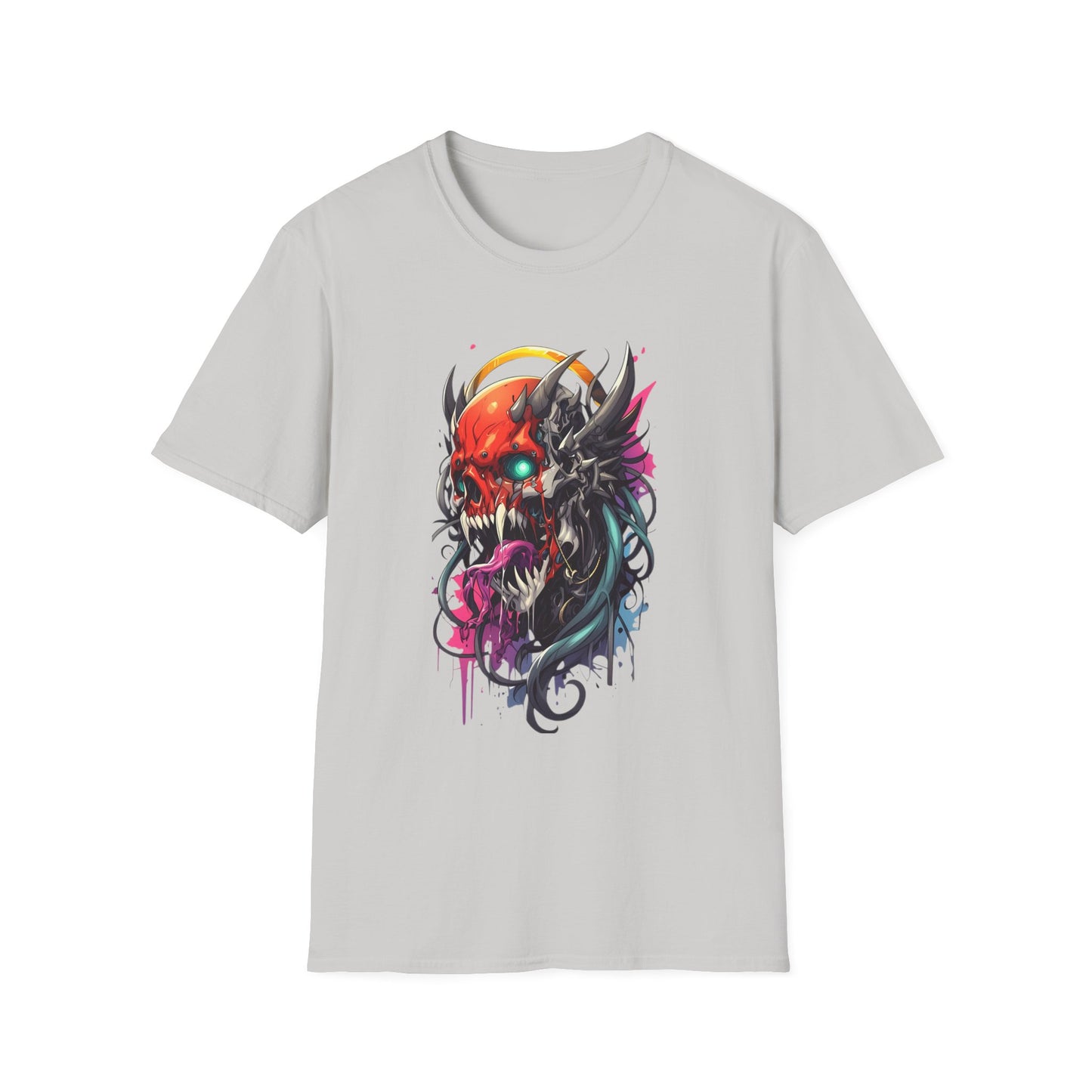 Skull Tee Shirt, Skeleton Shirt, Shirt with Skull, Shirt with Skeleton